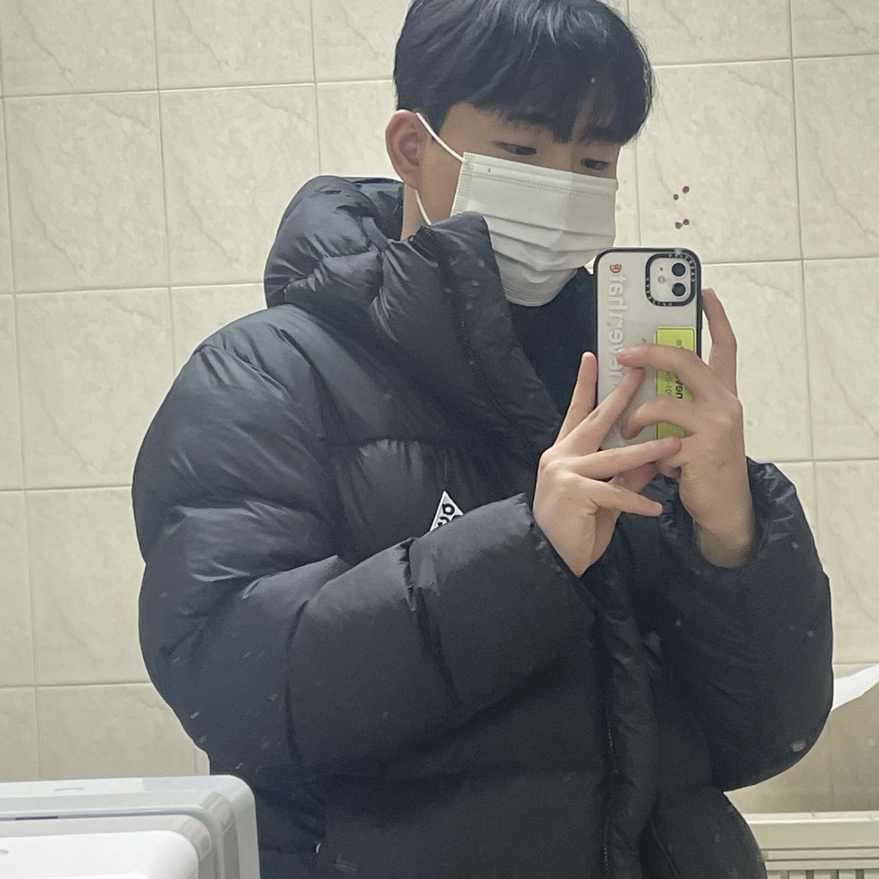 Nike ACG Therma-Fit ADV Lunar Lake Puffer Jacket Black - Asia 착용 스타일 - 1