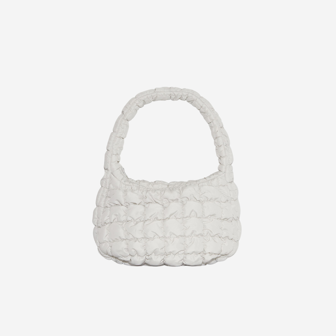 COS Quilted Mini Bag Light Grey 0973537027