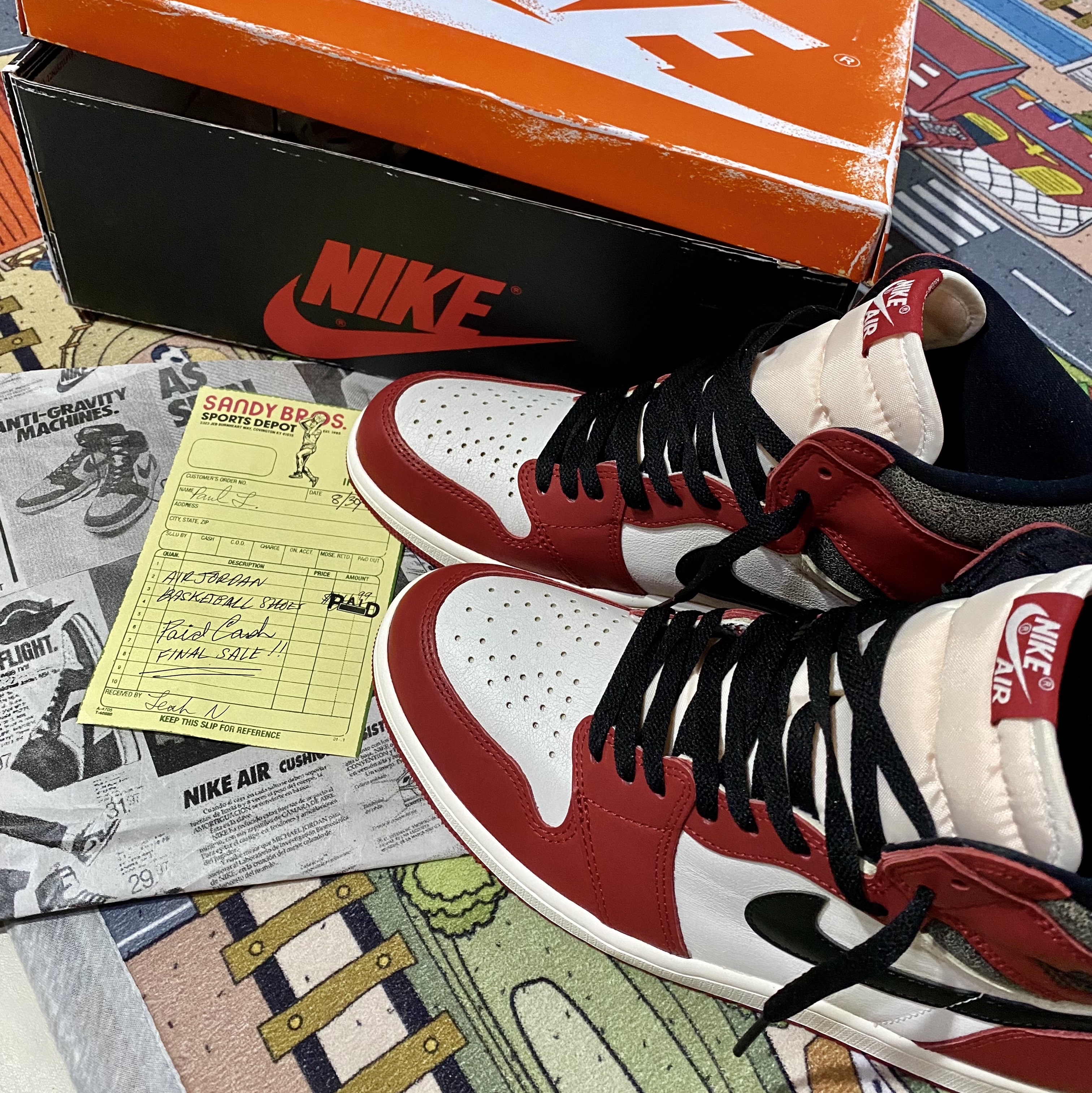 Jordan 1 Retro High OG Chicago 2022 착용 스타일