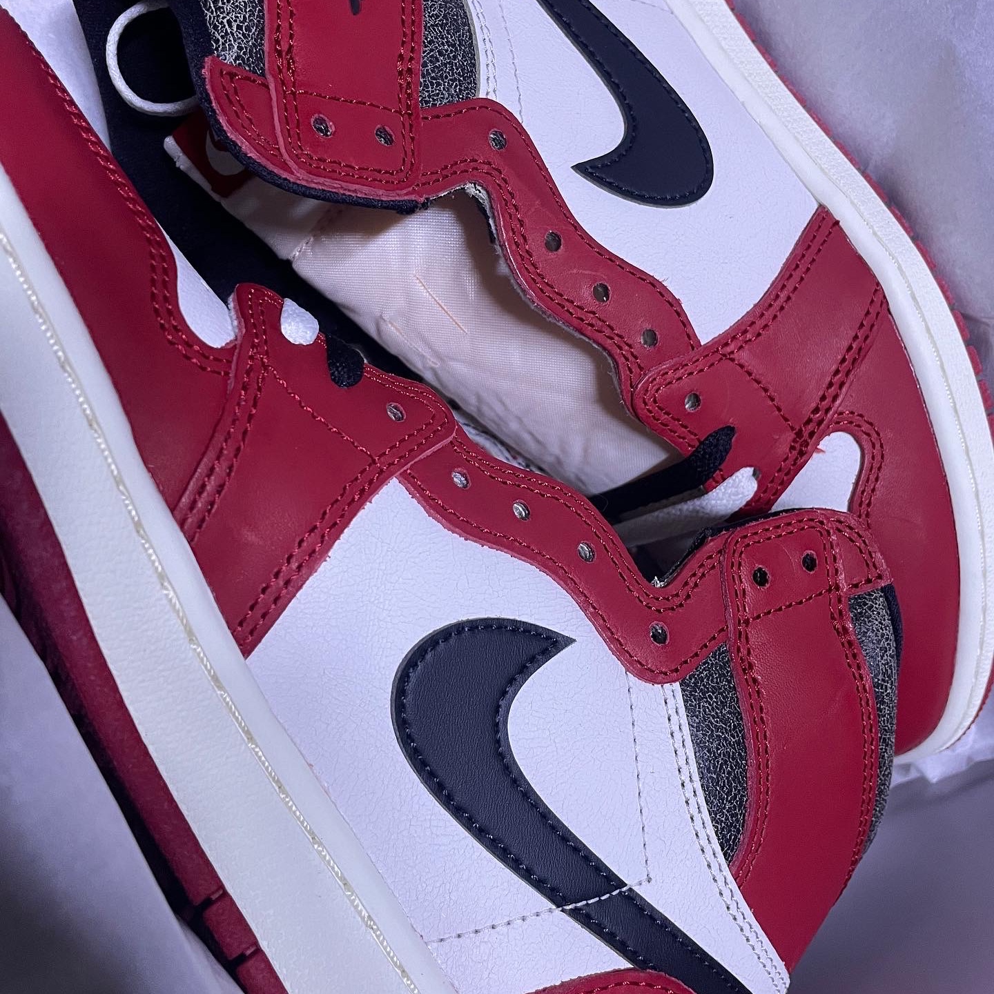 Jordan 1 OG Chicago 1985, Jordan 1 Retro High OG Chicago 2022 착용 스타일 - 2