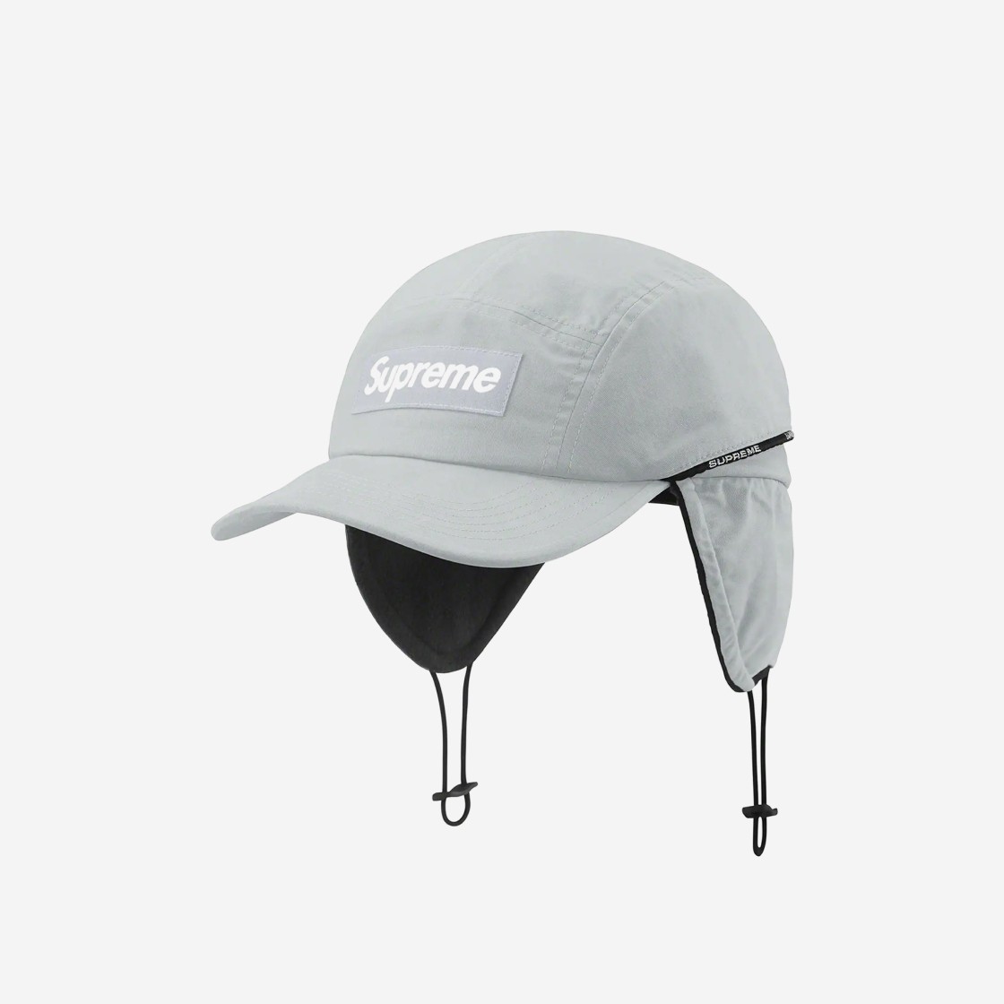 Supreme Packable Earflap Camp Cap Grey - 22FW 상세 이미지 1