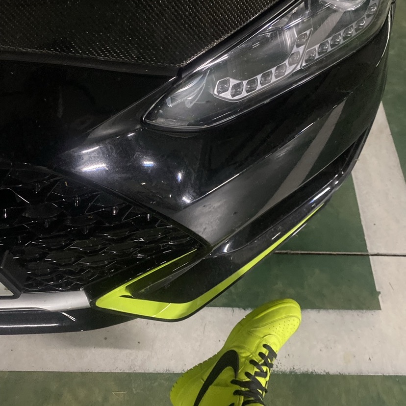 Nike x Ambush Dunk High Flash Lime 착용 스타일