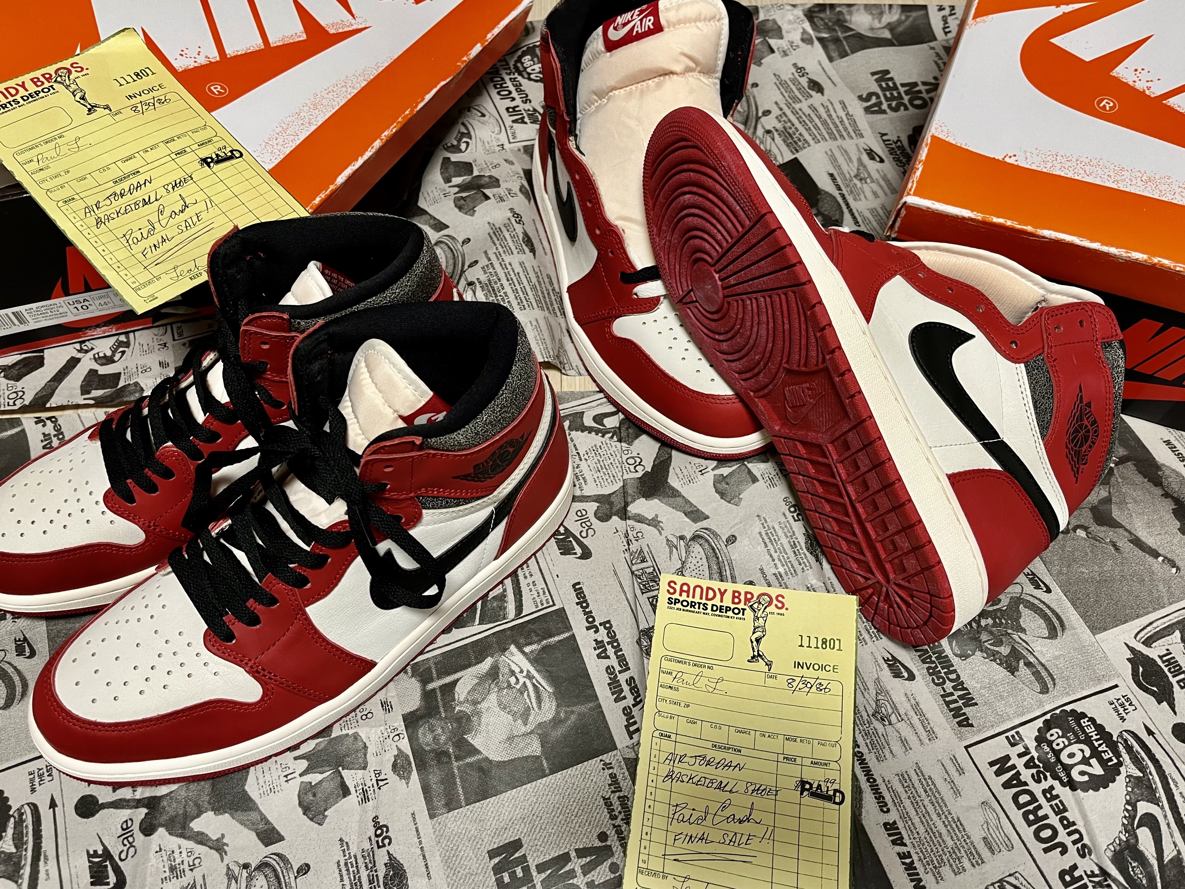 Jordan 1 Retro High OG Chicago 2022 착용 스타일 - 1
