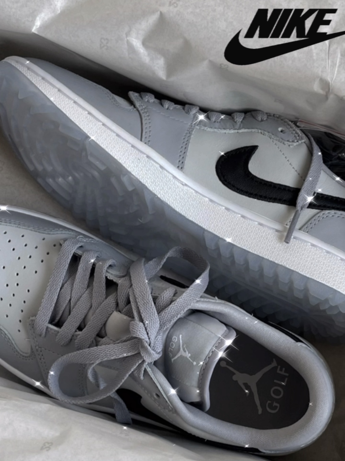 Jordan 1 Low Golf Wolf Grey 착용 스타일