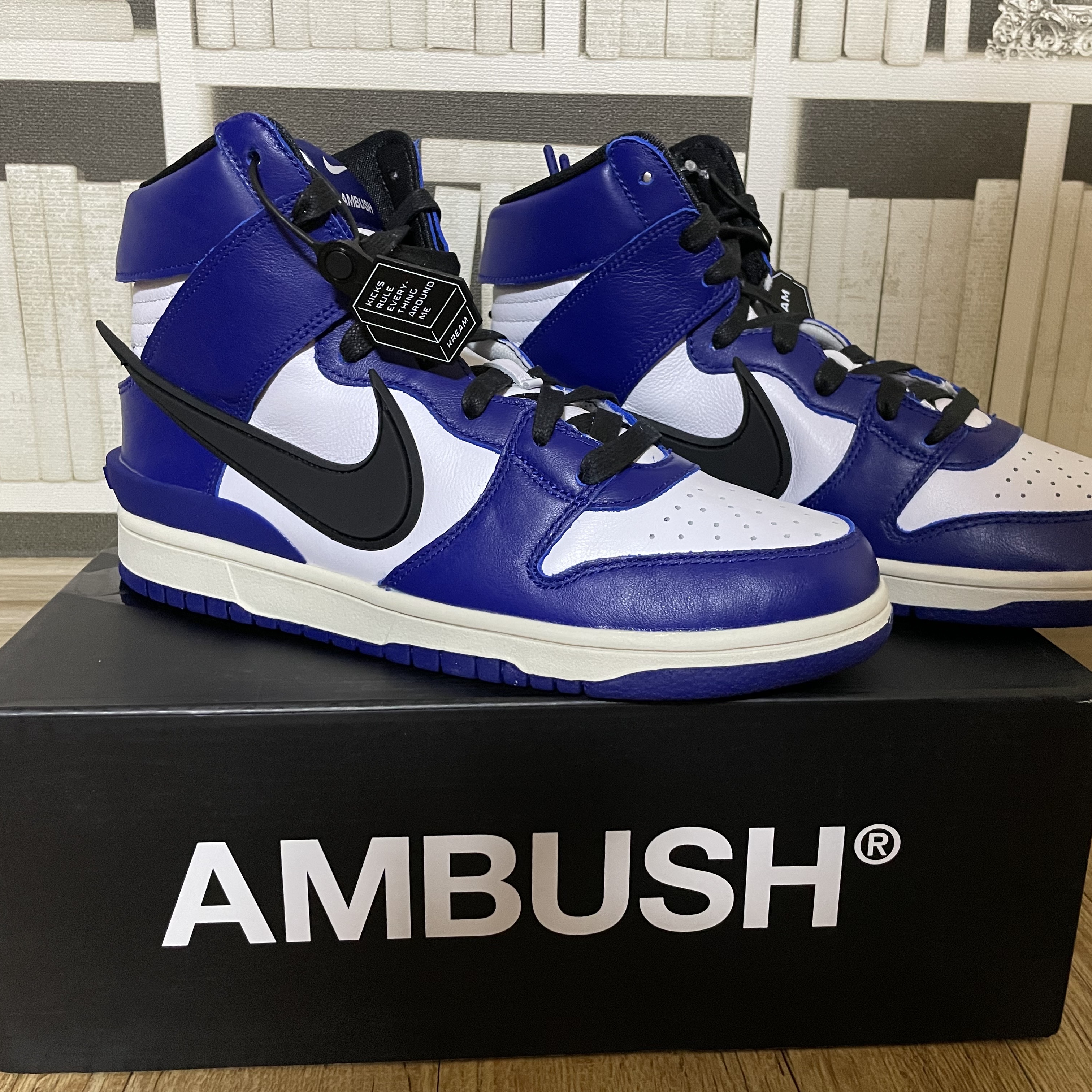Nike x Ambush Dunk High Deep Royal Blue 착용 스타일 - 2