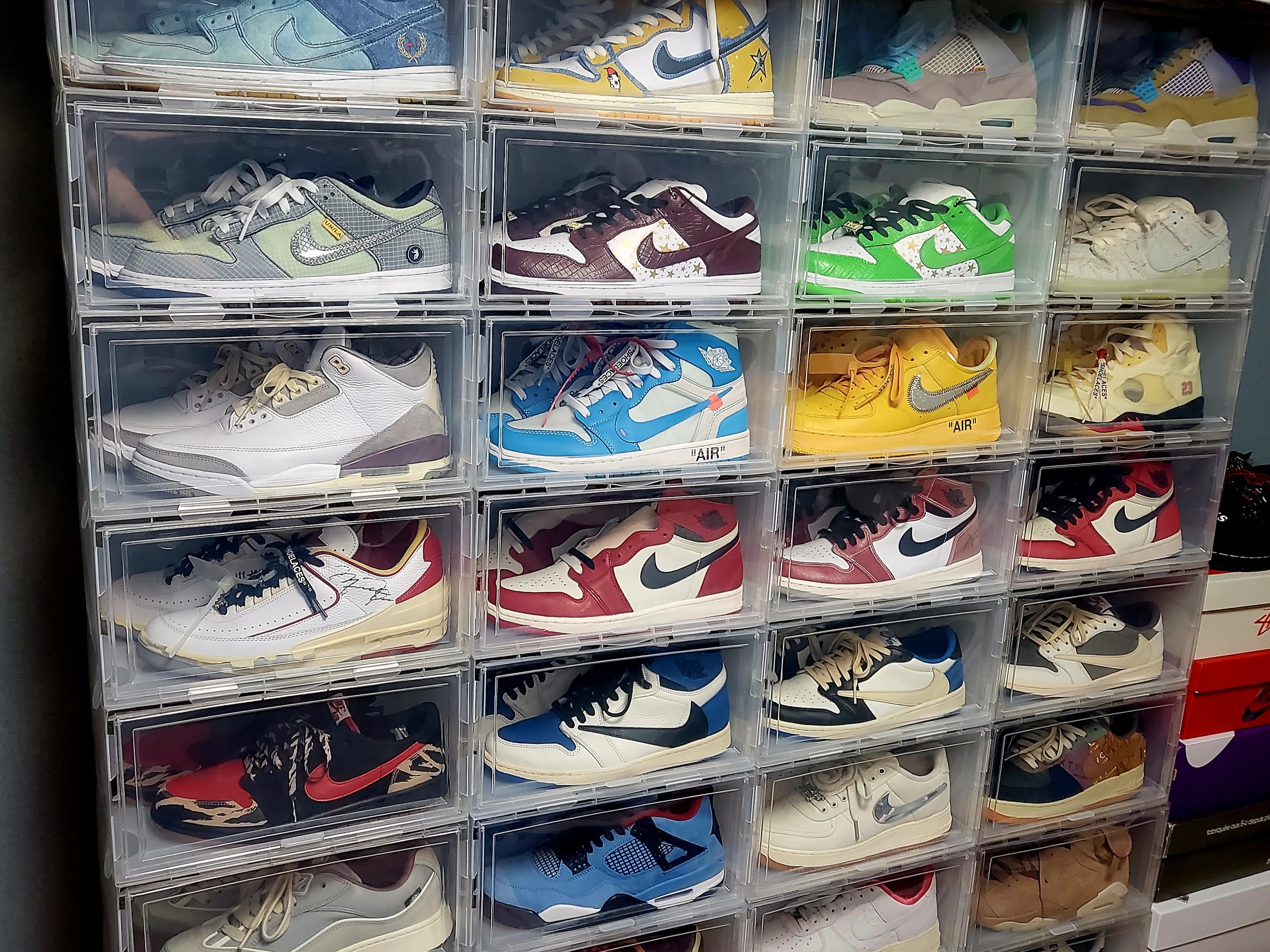 Jordan 1 x Trophy Room Retro High OG SP Chicago, (GS) Jordan 1 Retro High OG Chicago 2015 착용 스타일 - 5