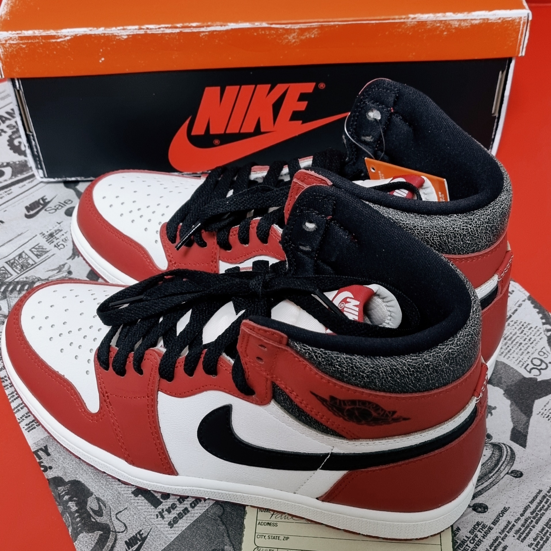 Jordan 1 Retro High OG Chicago 2022 착용 스타일