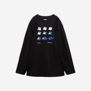 Zara x Ader Error Graphic Long Sleeve T-Shirt Black