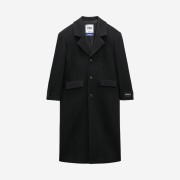 Zara x Ader Error Wool Blend Oversize Coat Black
