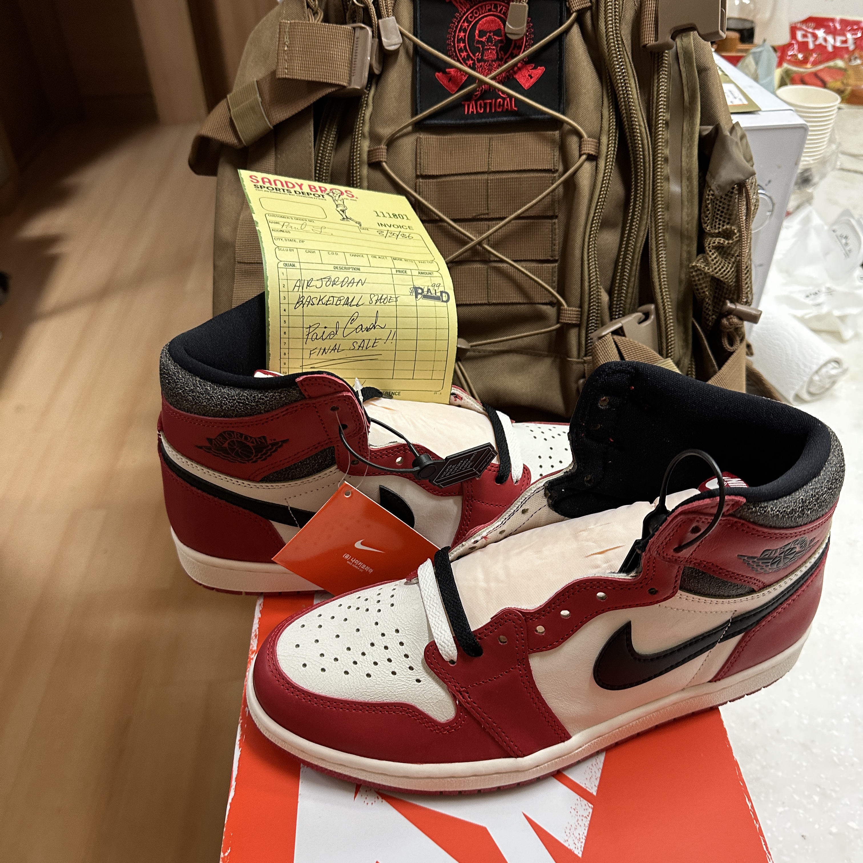 Jordan 1 Retro High OG Chicago 2022 착용 스타일