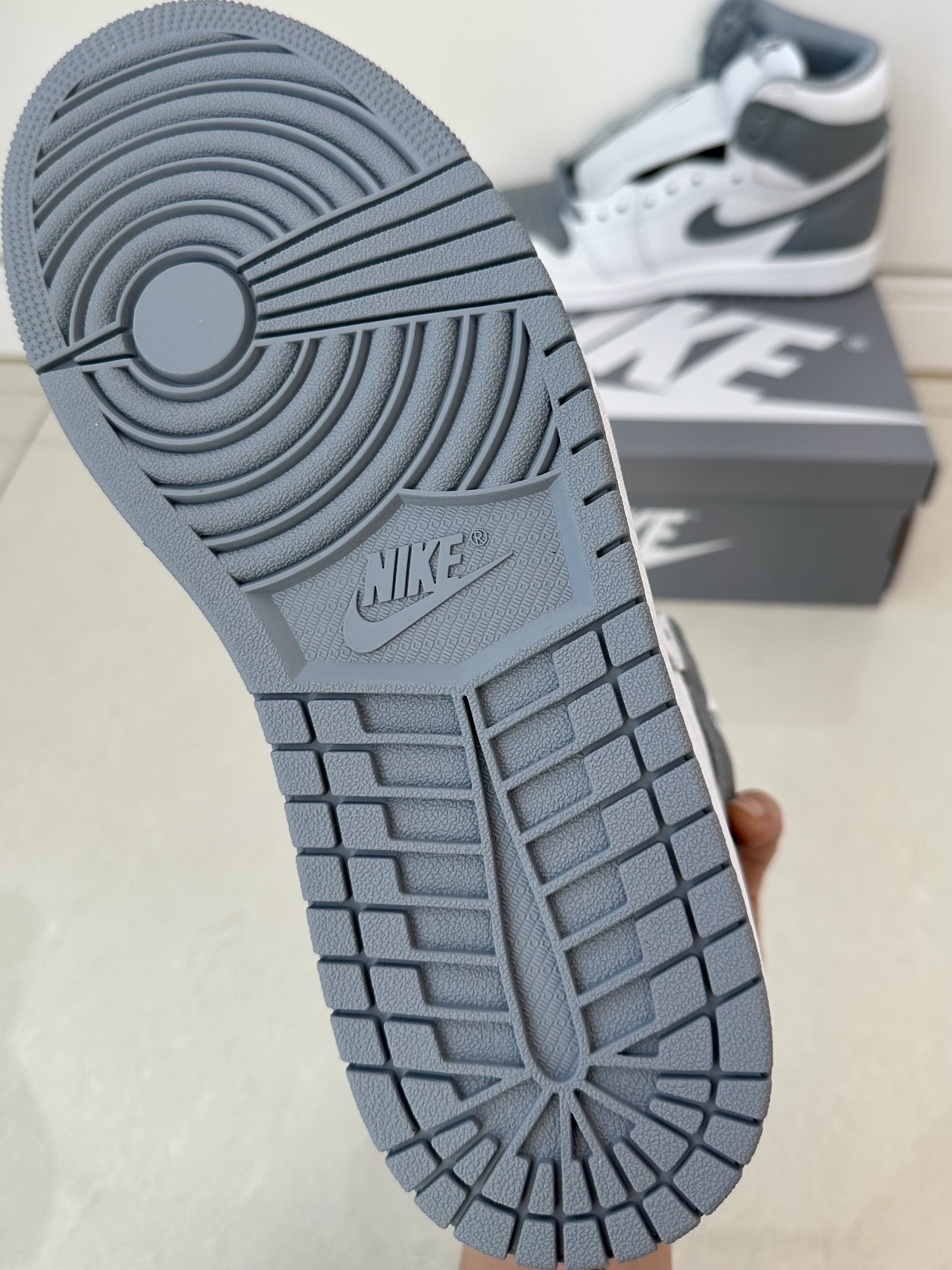 Jordan 1 Retro High OG Stealth 착용 스타일 - 1