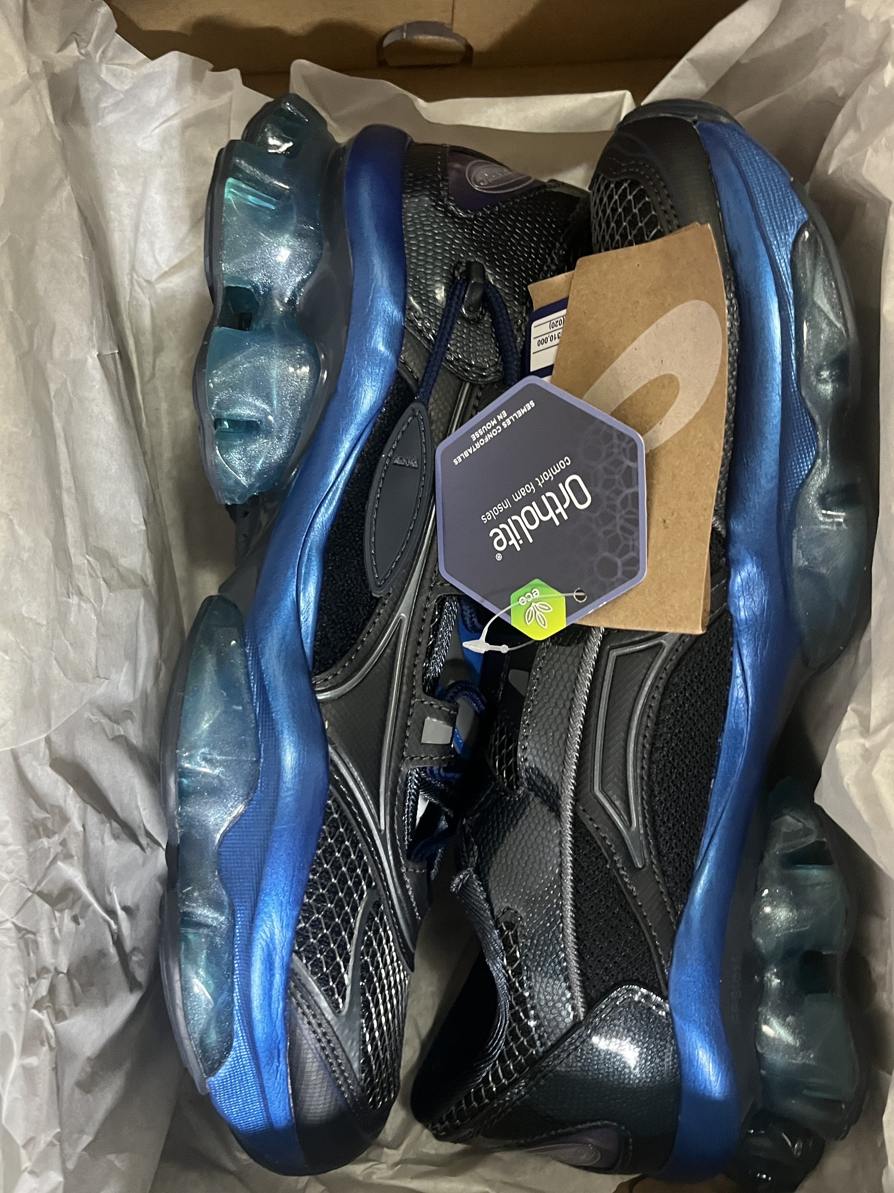 (W) Asics x Kiko Kostadinov x Hysteric Glamour Gel-Quantum Lylia Pure Silver Blue Expanse 착용 스타일 - 1