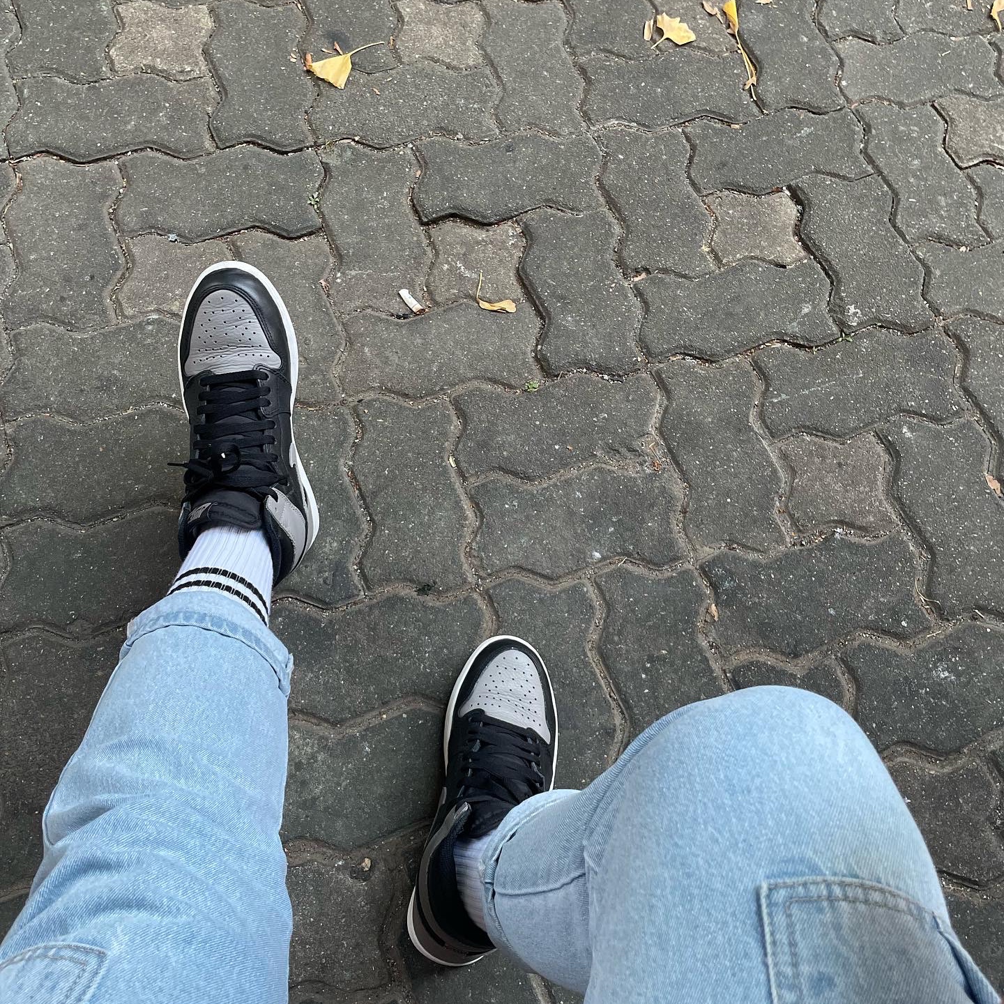Jordan 1 Retro High OG Shadow 2018 착용 스타일 - 2