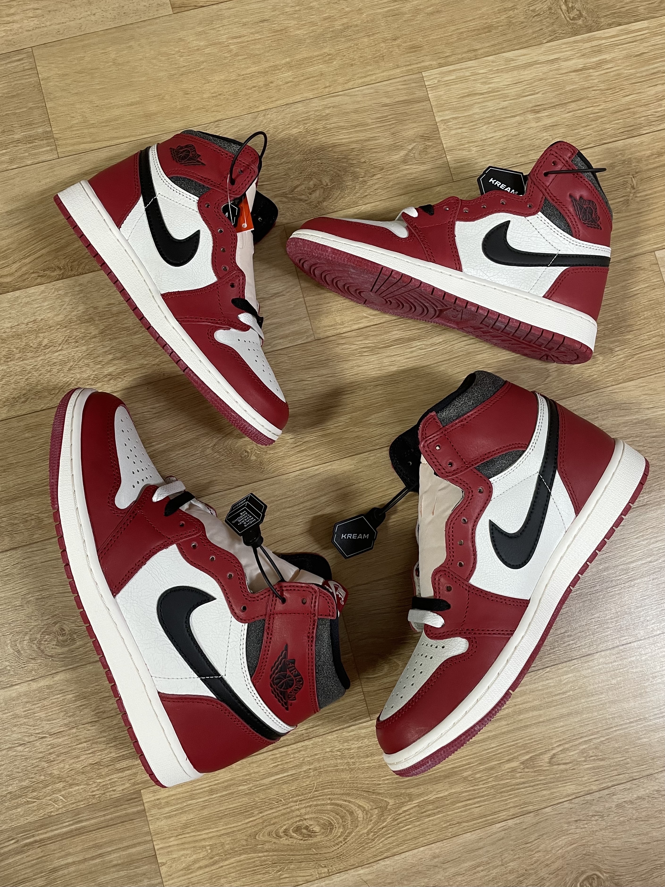 Jordan 1 Retro High OG Chicago 2022, (GS) Jordan 1 Retro High OG Chicago 2022 착용 스타일 - 1