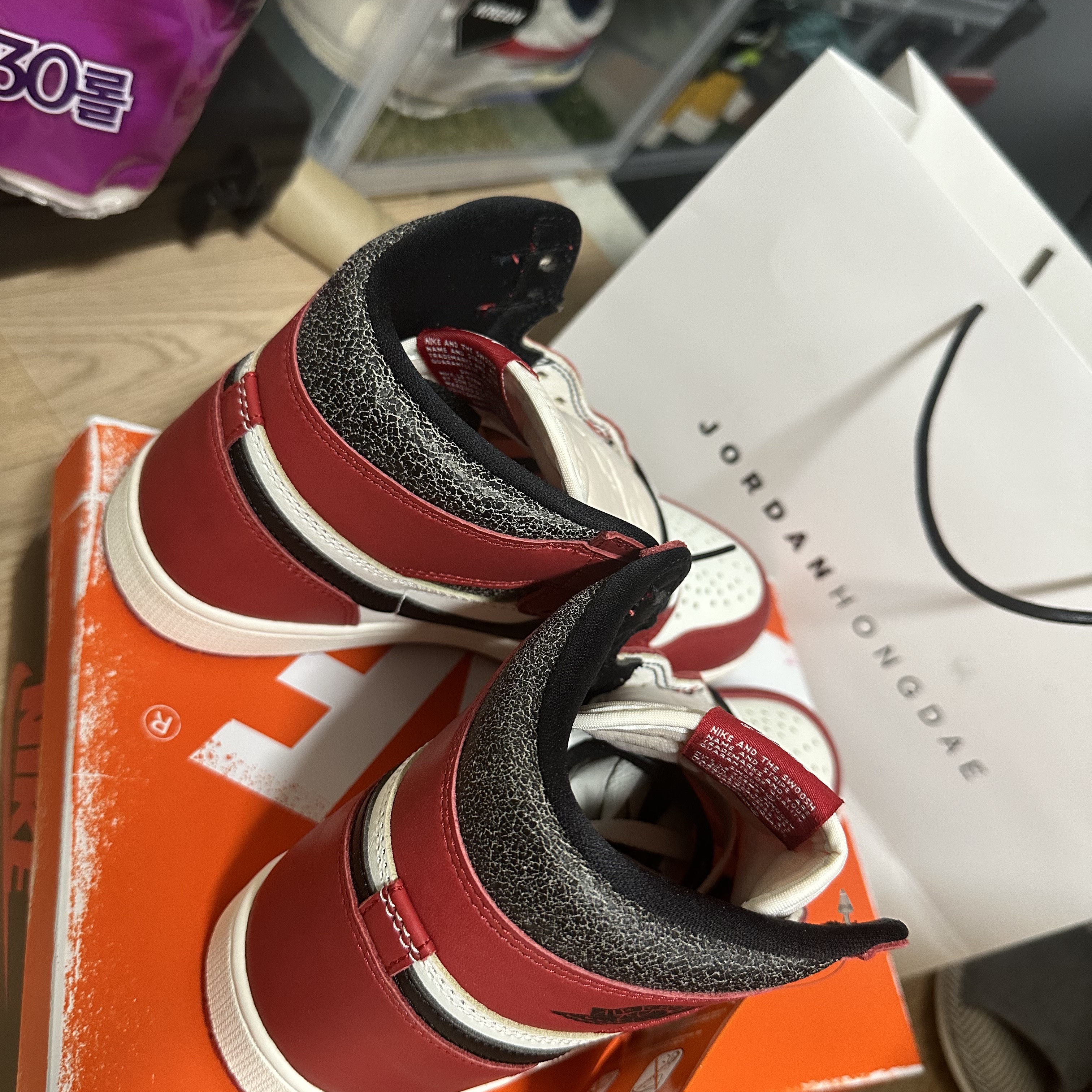 Jordan 1 Retro High OG Chicago 2022 착용 스타일 - 2