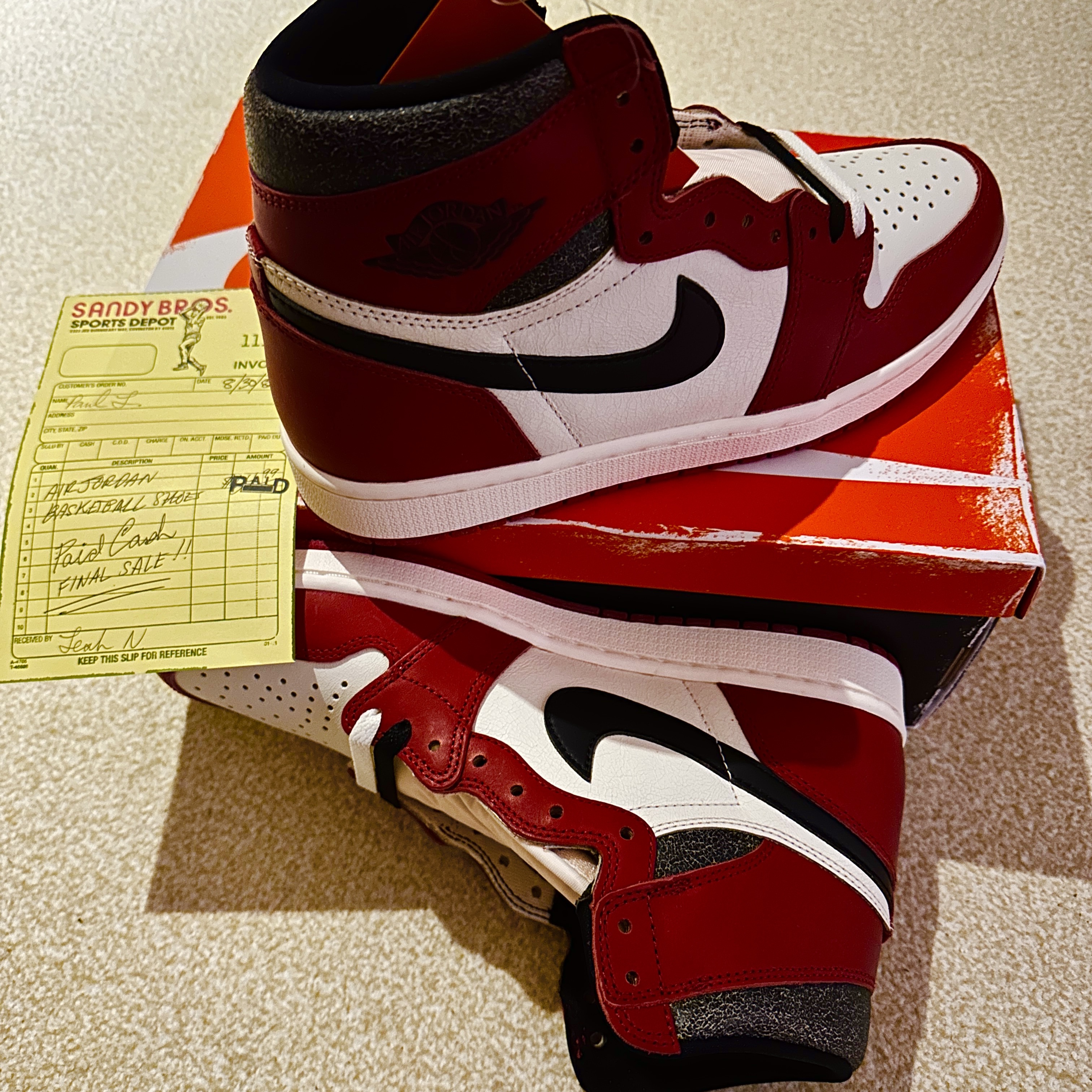 Jordan 1 Retro High OG Chicago 2022 착용 스타일