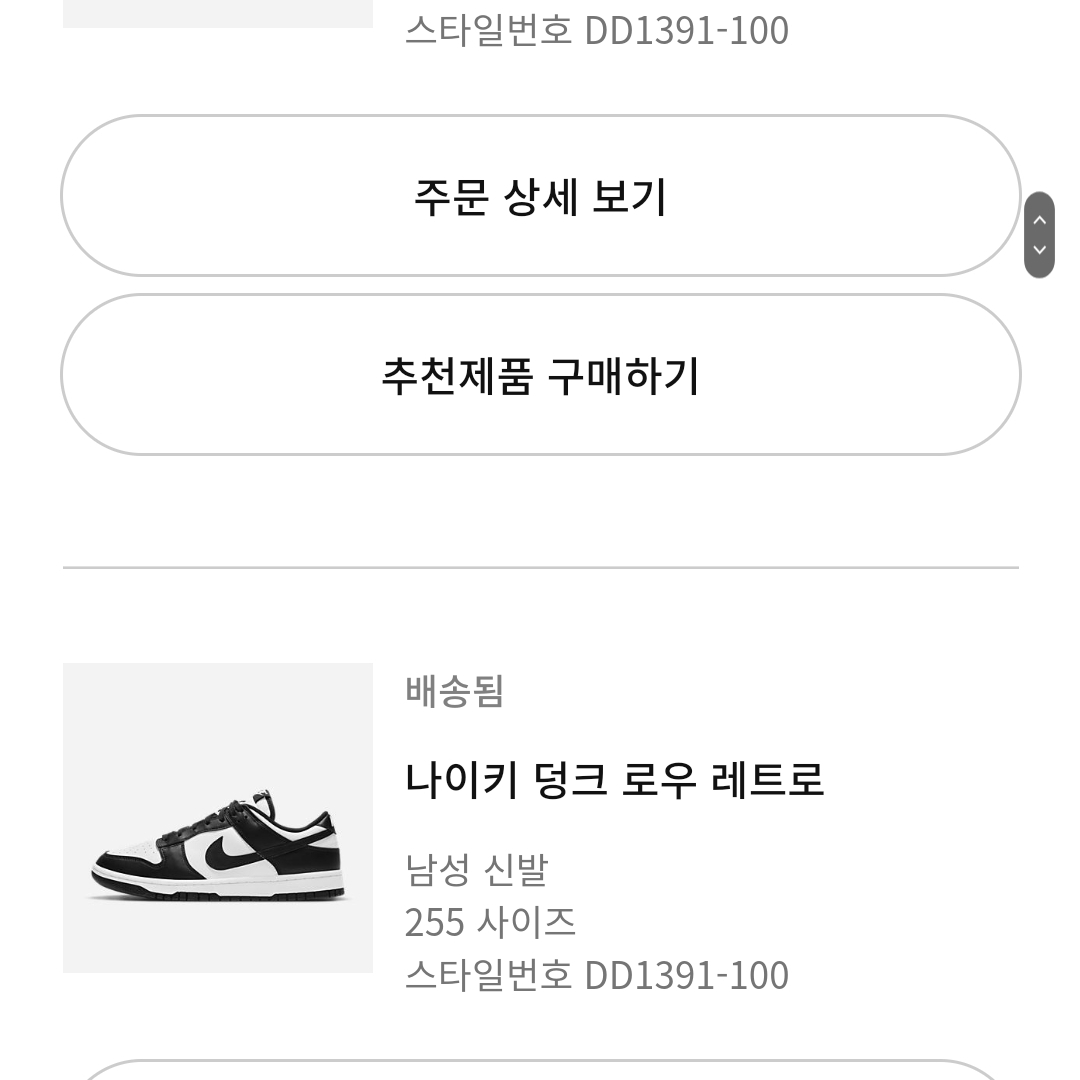 Nike Dunk Low Retro Black 착용 스타일 - 2