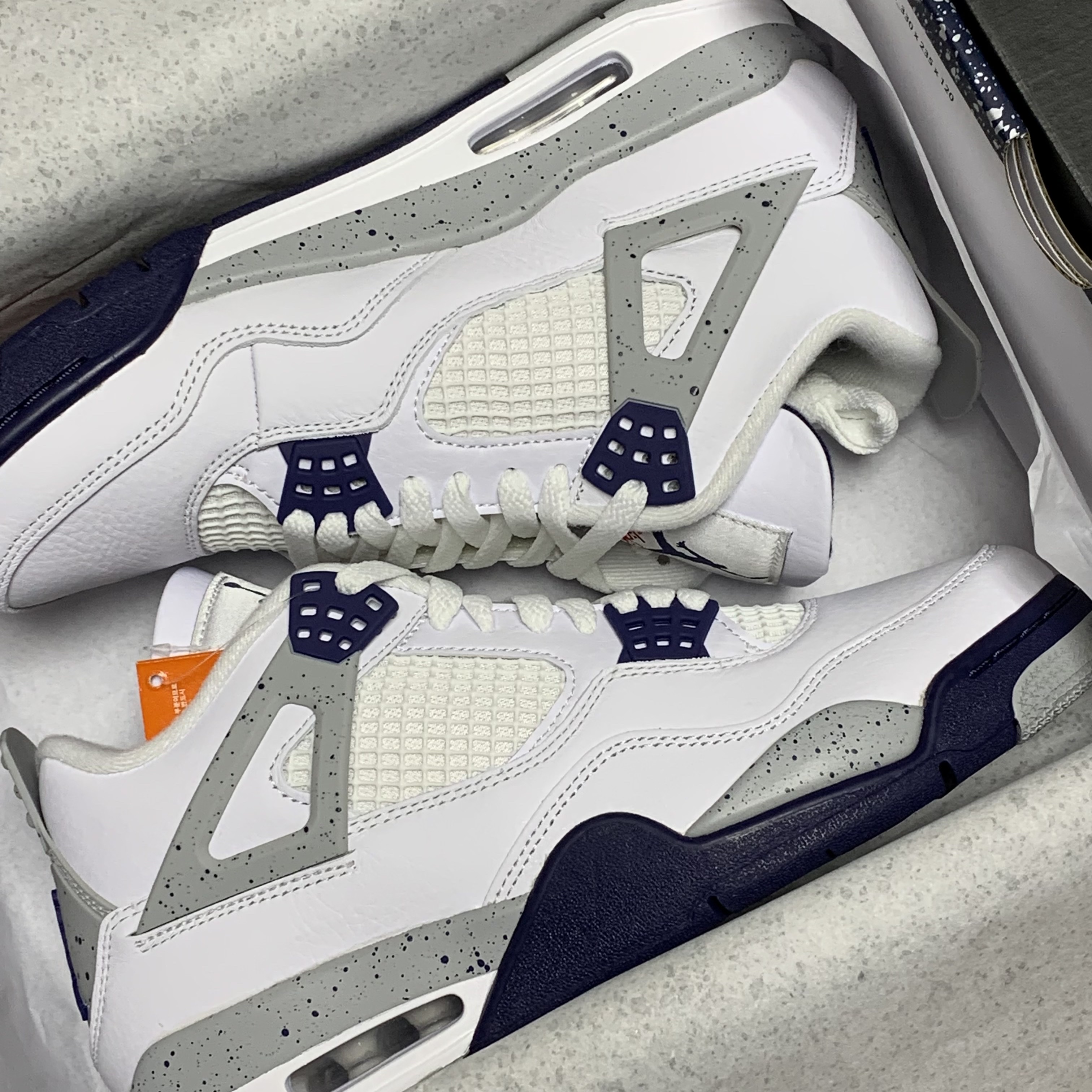 Jordan 4 Retro Midnight Navy 착용 스타일