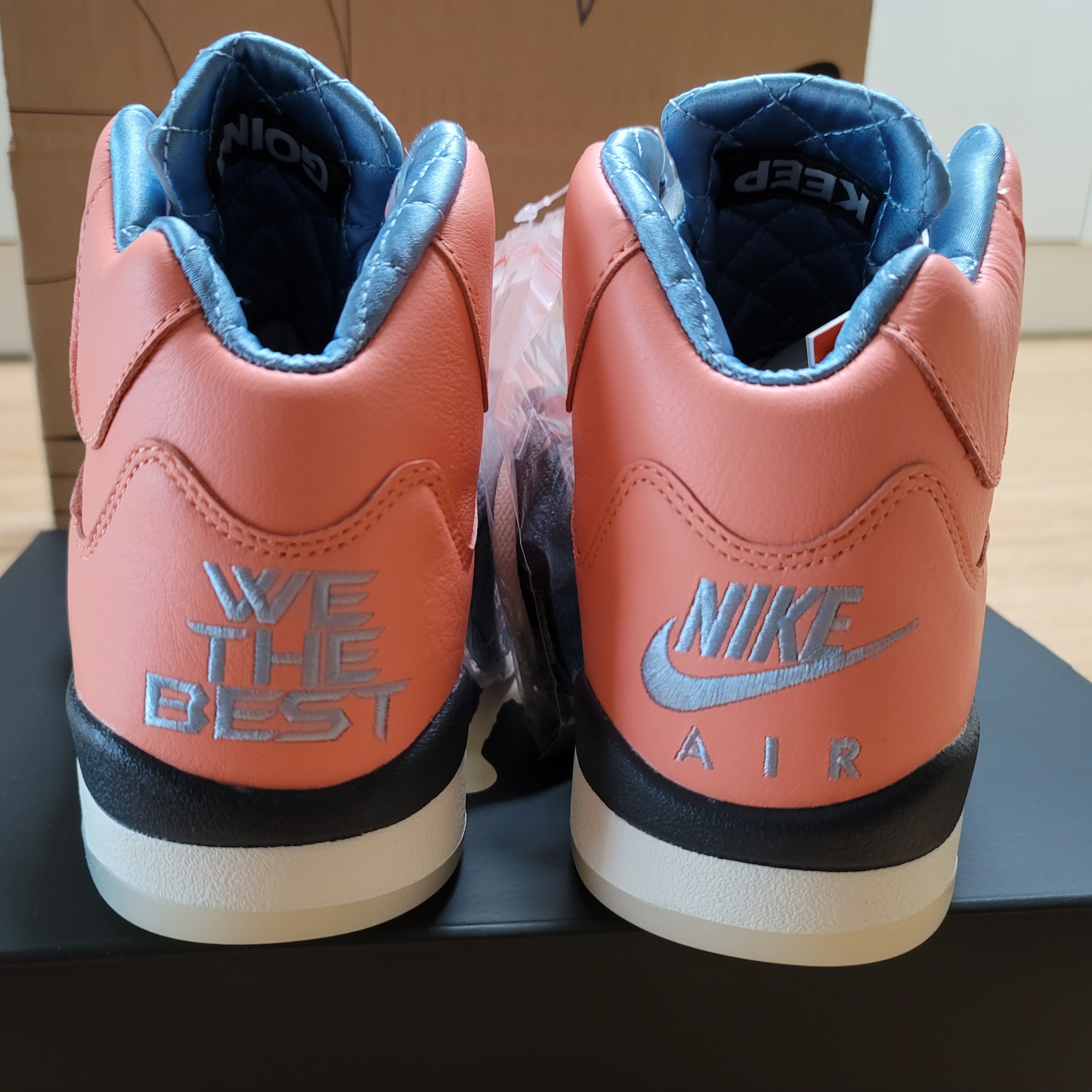 Jordan 5 x DJ Khaled Retro SP Crimsson Bliss 착용 스타일 - 4
