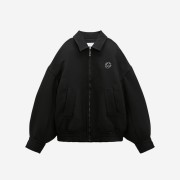 Zara x Ader Error Oversize Collar Bomber Jacket Black