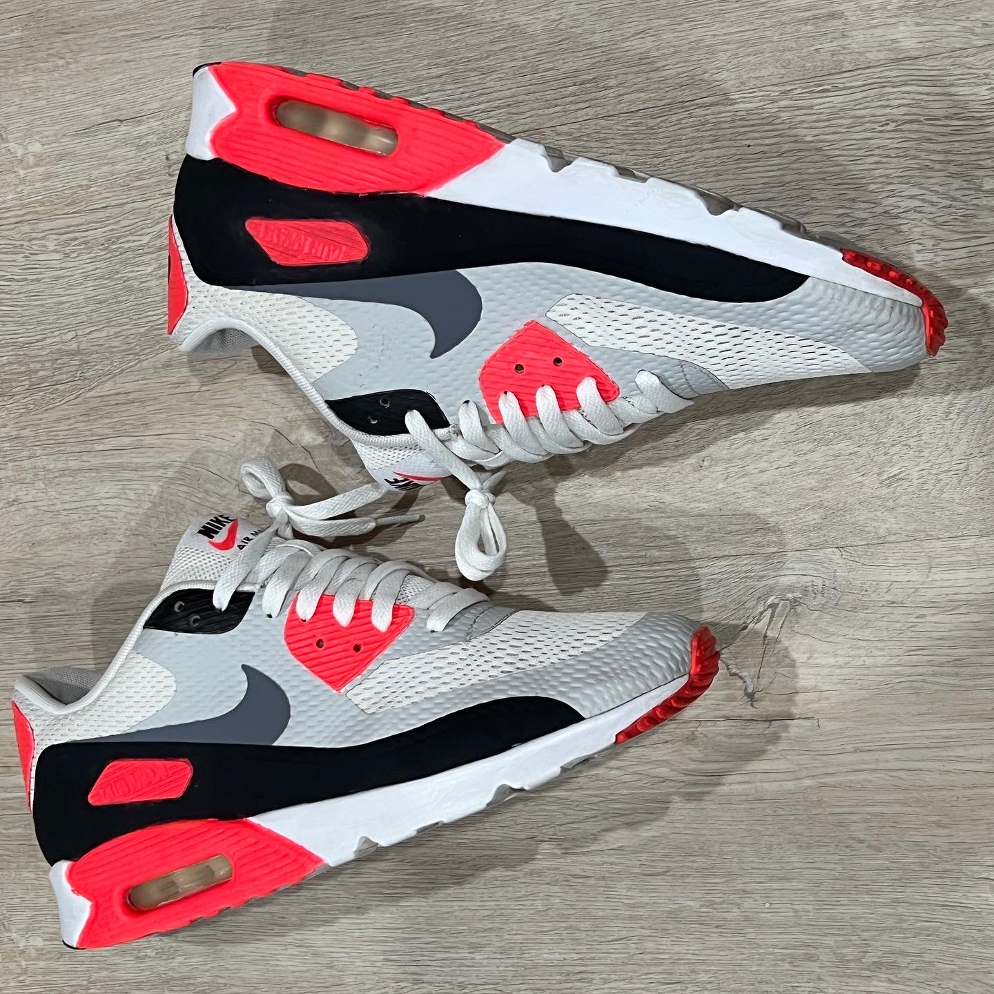 Nike Air Max 90 Infrared Ultra Essential 2015 착용 스타일 - 1