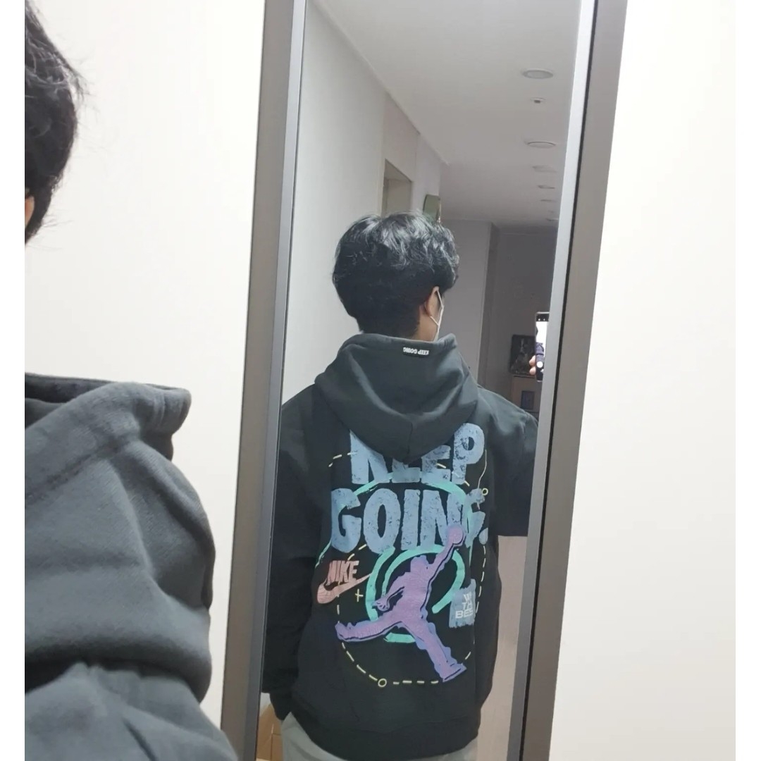 Jordan x DJ Khaled Hoodie Off Noir - Asia 착용 스타일 - 2