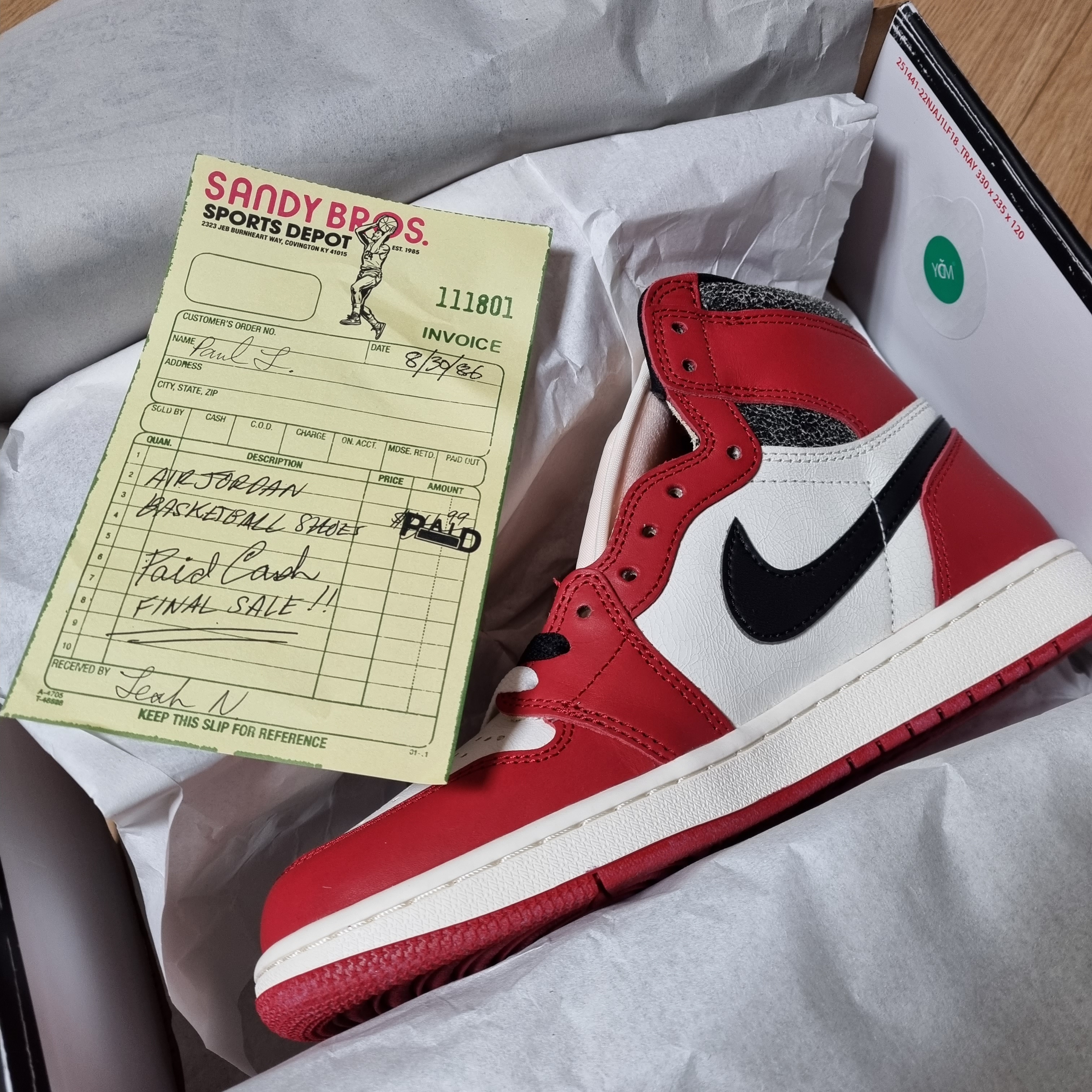 Jordan 1 Retro High OG Chicago 2022 착용 스타일 - 2