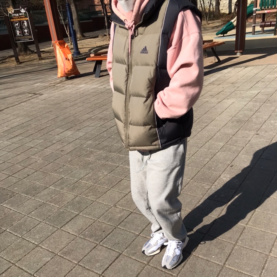 New Balance x Concepts 574 Rose - D Standard, New Balance 327 Grey 착용 스타일 - 2