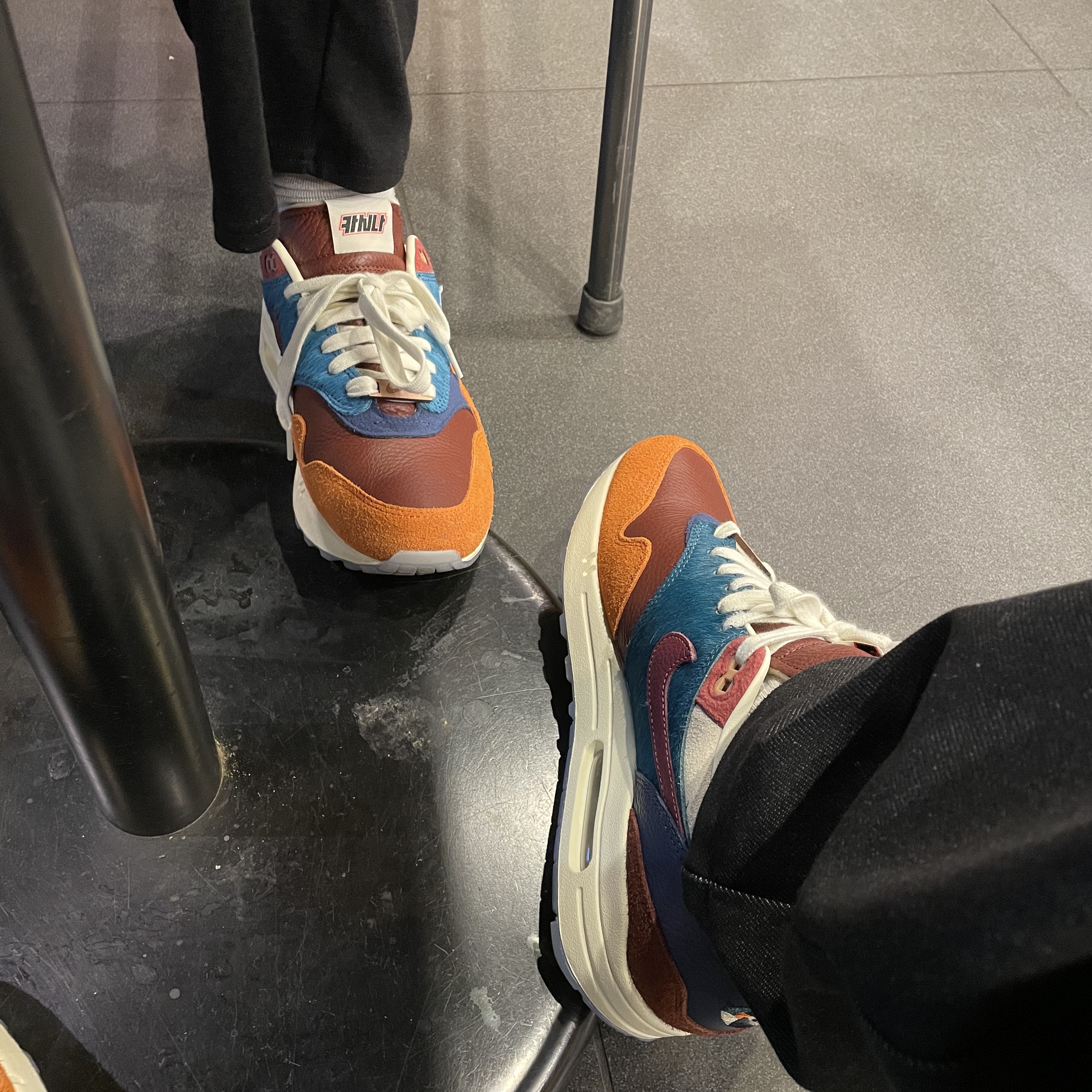 Nike x Kasina Air Max 1 SP Won-Ang Orange 착용 스타일