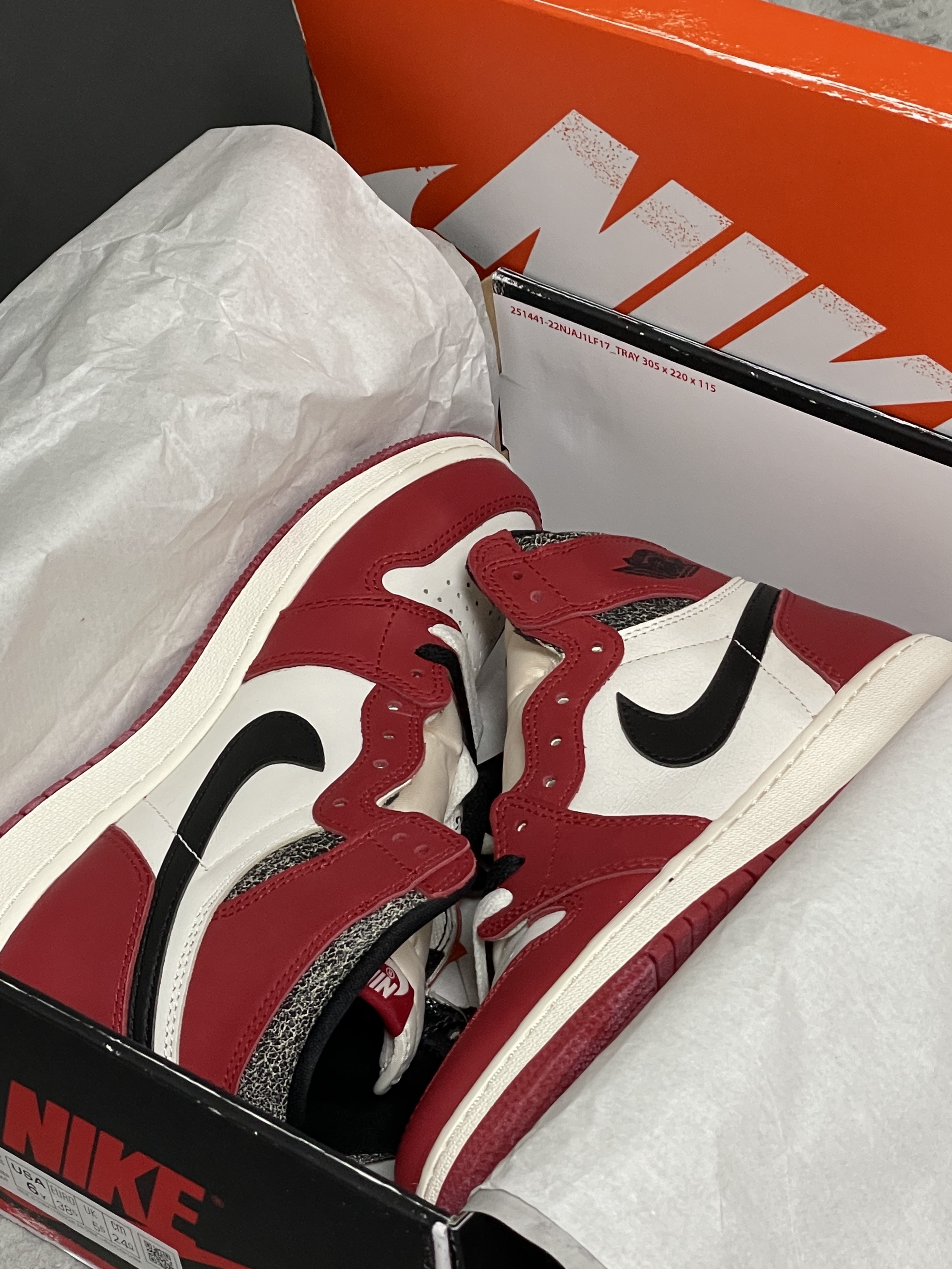 (GS) Jordan 1 Retro High OG Chicago 2022 착용 스타일