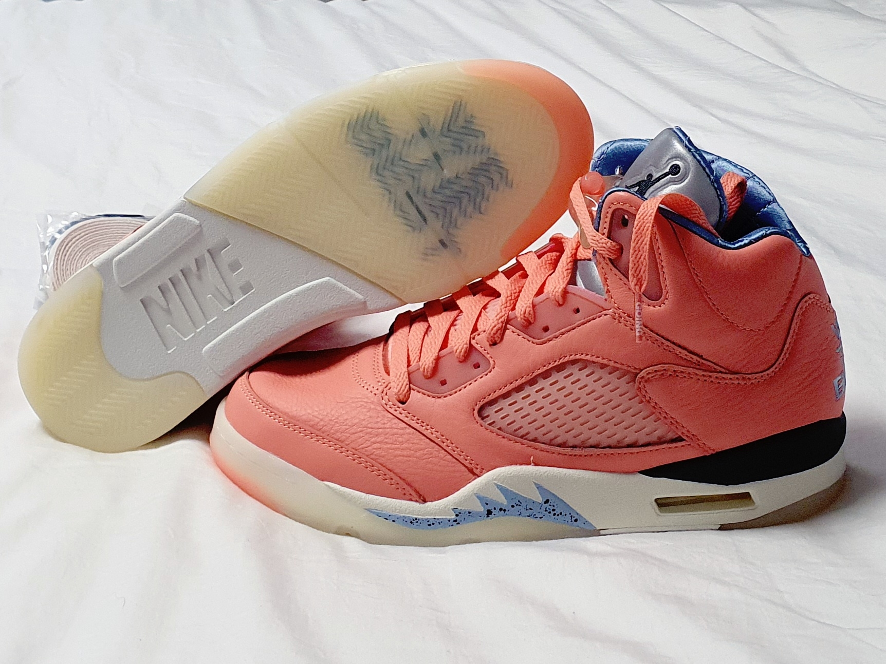 Jordan 5 x DJ Khaled Retro SP Crimsson Bliss 착용 스타일 - 2