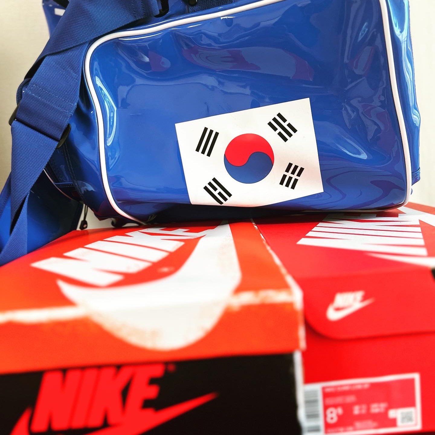 Nike Dunk Low SP Kentucky 2022, Jordan 1 Retro High OG Chicago 2022 착용 스타일 - 5