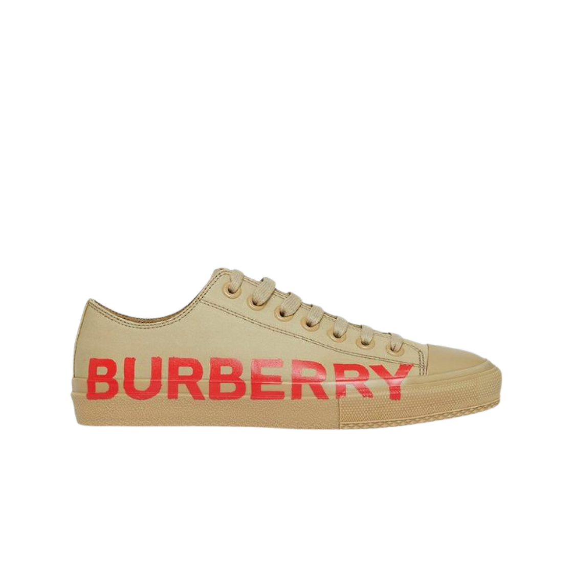 (W) 버버리 라크홀 스니커즈 다크 허니((W) Burberry Larkhall Sneakers Dark Honey) - 1