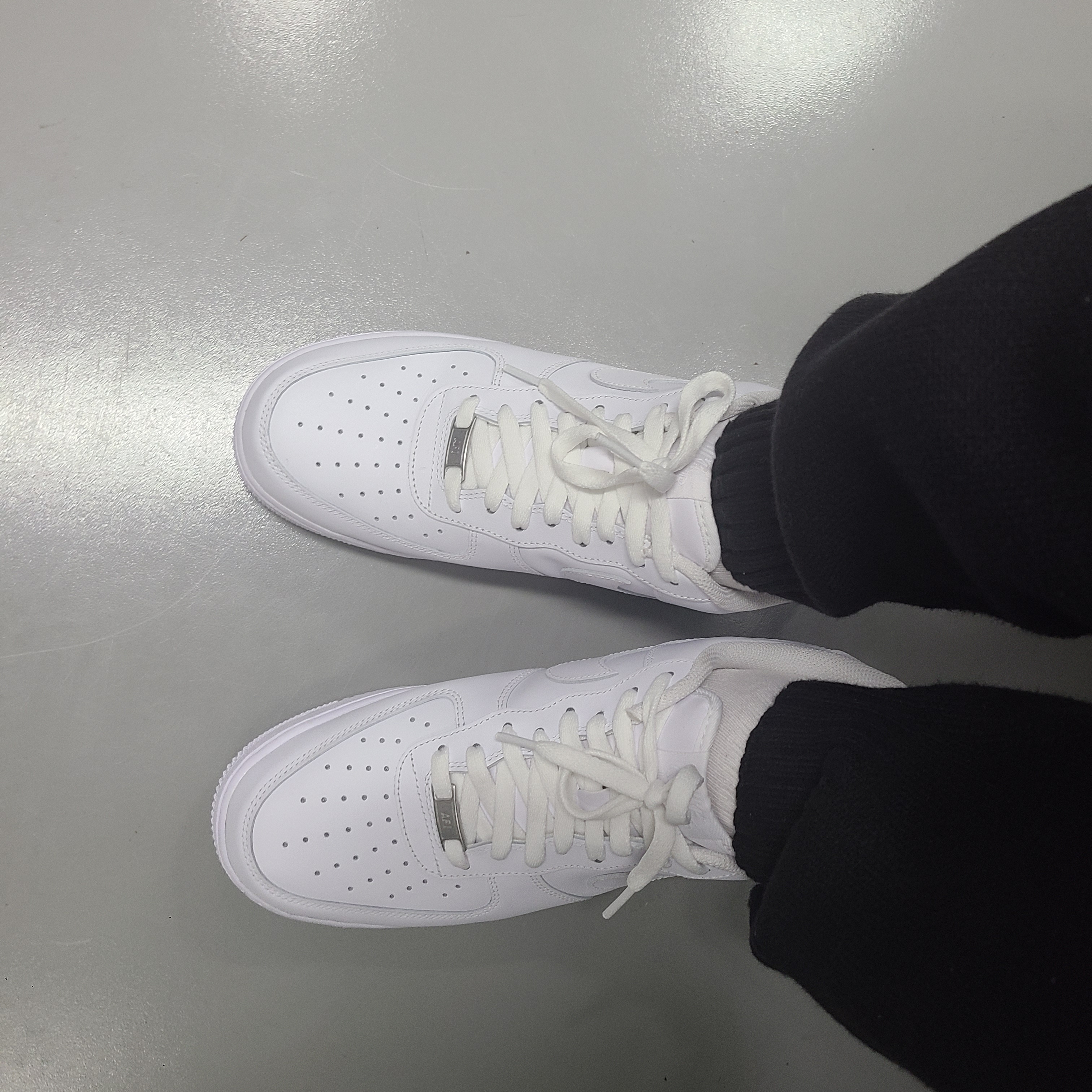 Nike Air Force 1 '07 Low White 착용 스타일