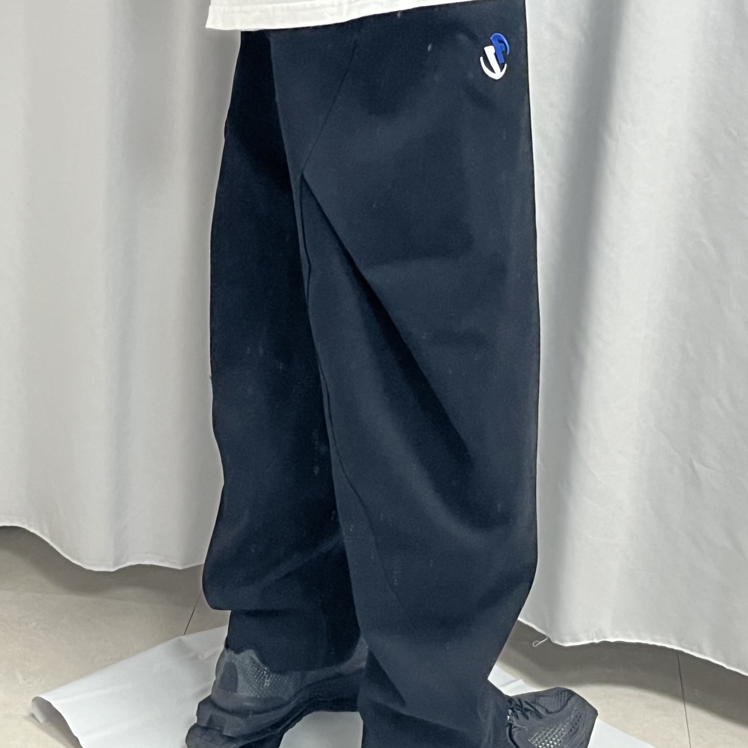 Zara x Ader Error Jogger Pants Black, Nike x Matthew M Williams Zoom 004 Triple Black 착용 스타일 - 5