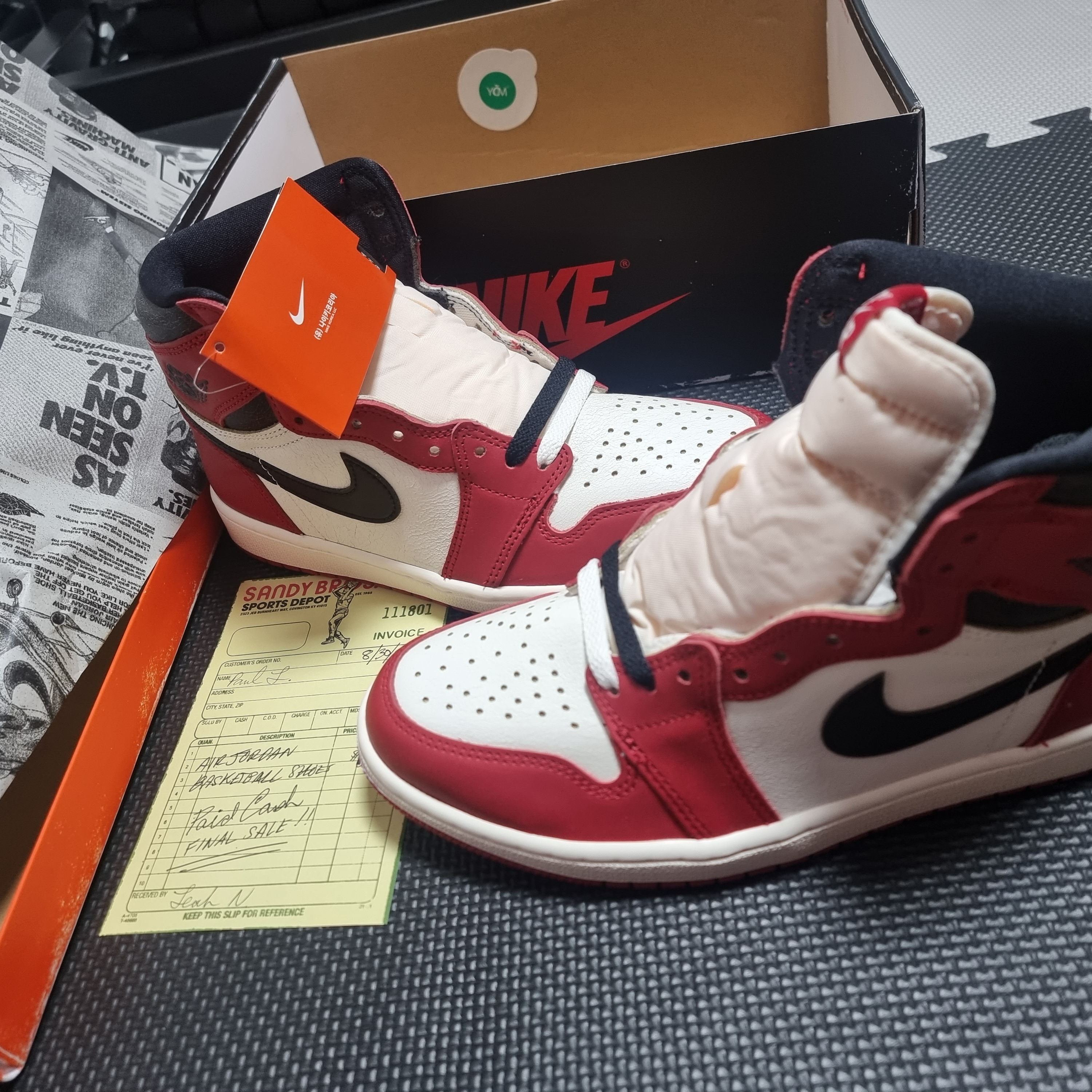 Jordan 1 Retro High OG Chicago 2022 착용 스타일 - 2