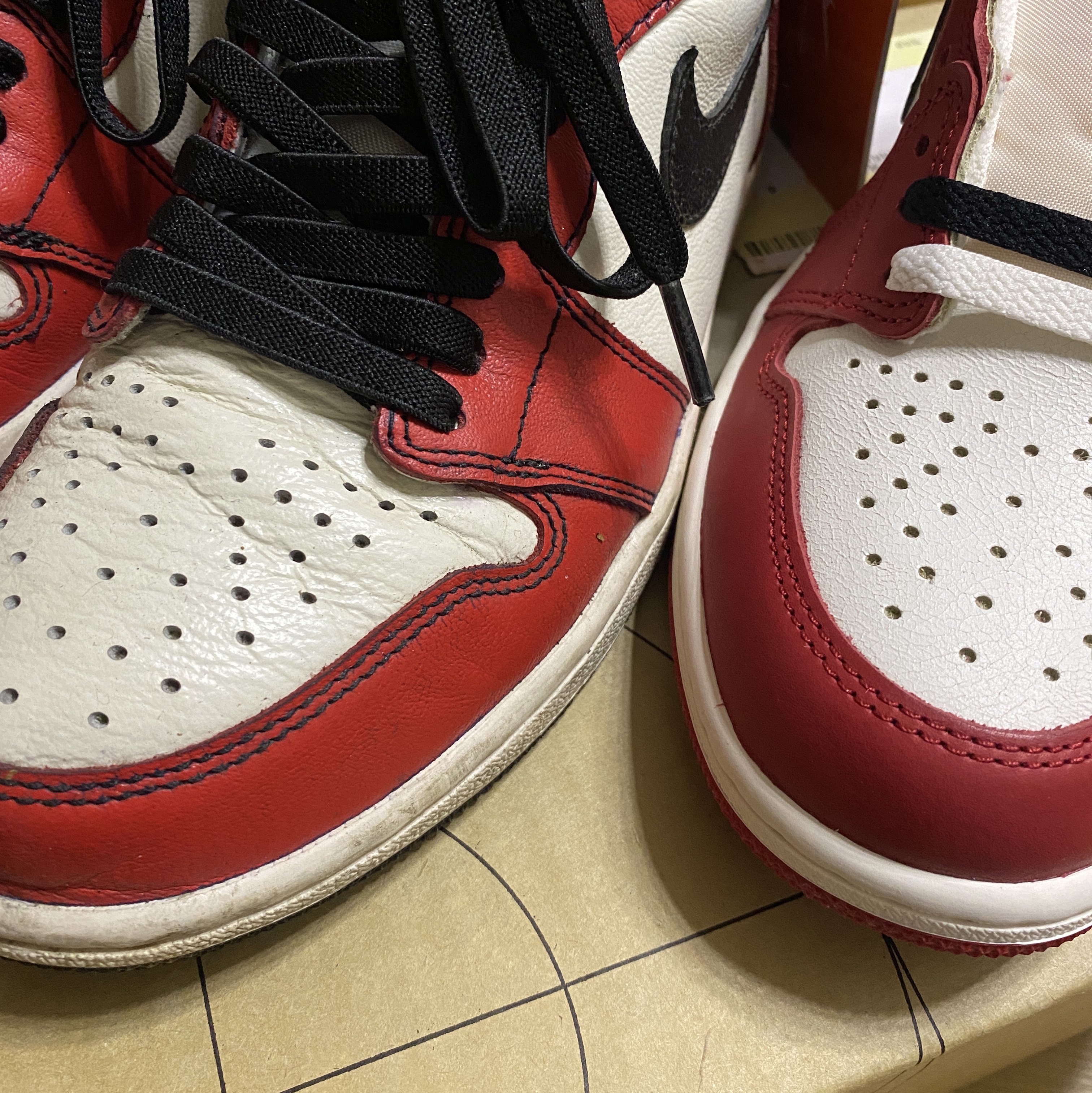 Jordan 1 Retro High OG Defiant SB LA to Chicago, Jordan 1 Retro High OG Chicago 2022 착용 스타일 - 2