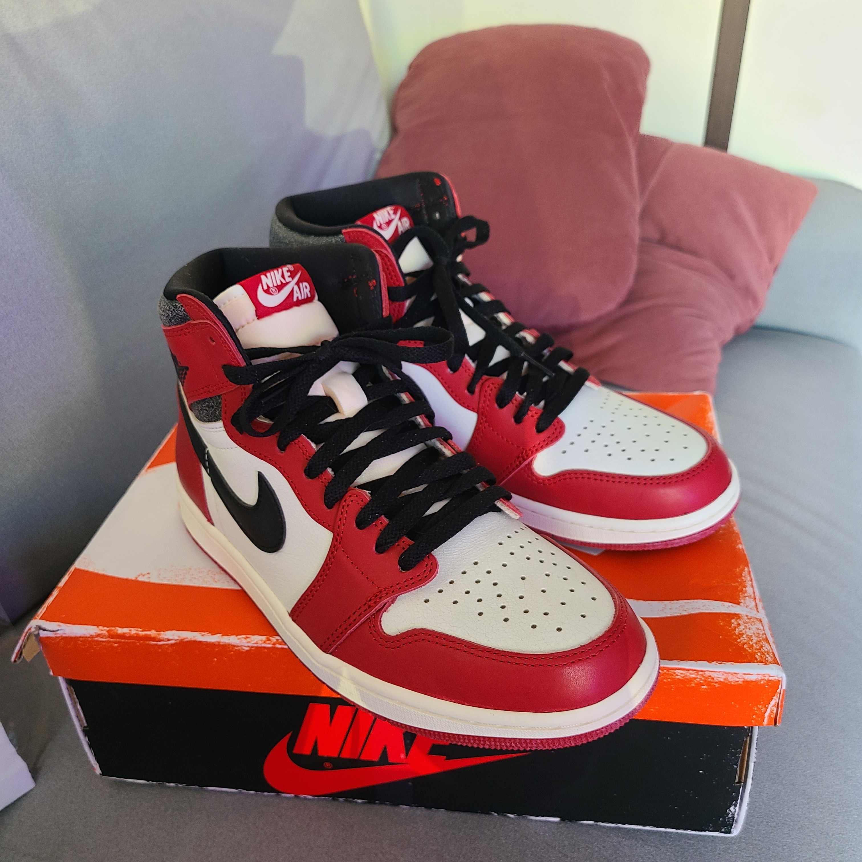 Jordan 1 Retro High OG Chicago 2022 착용 스타일 - 3