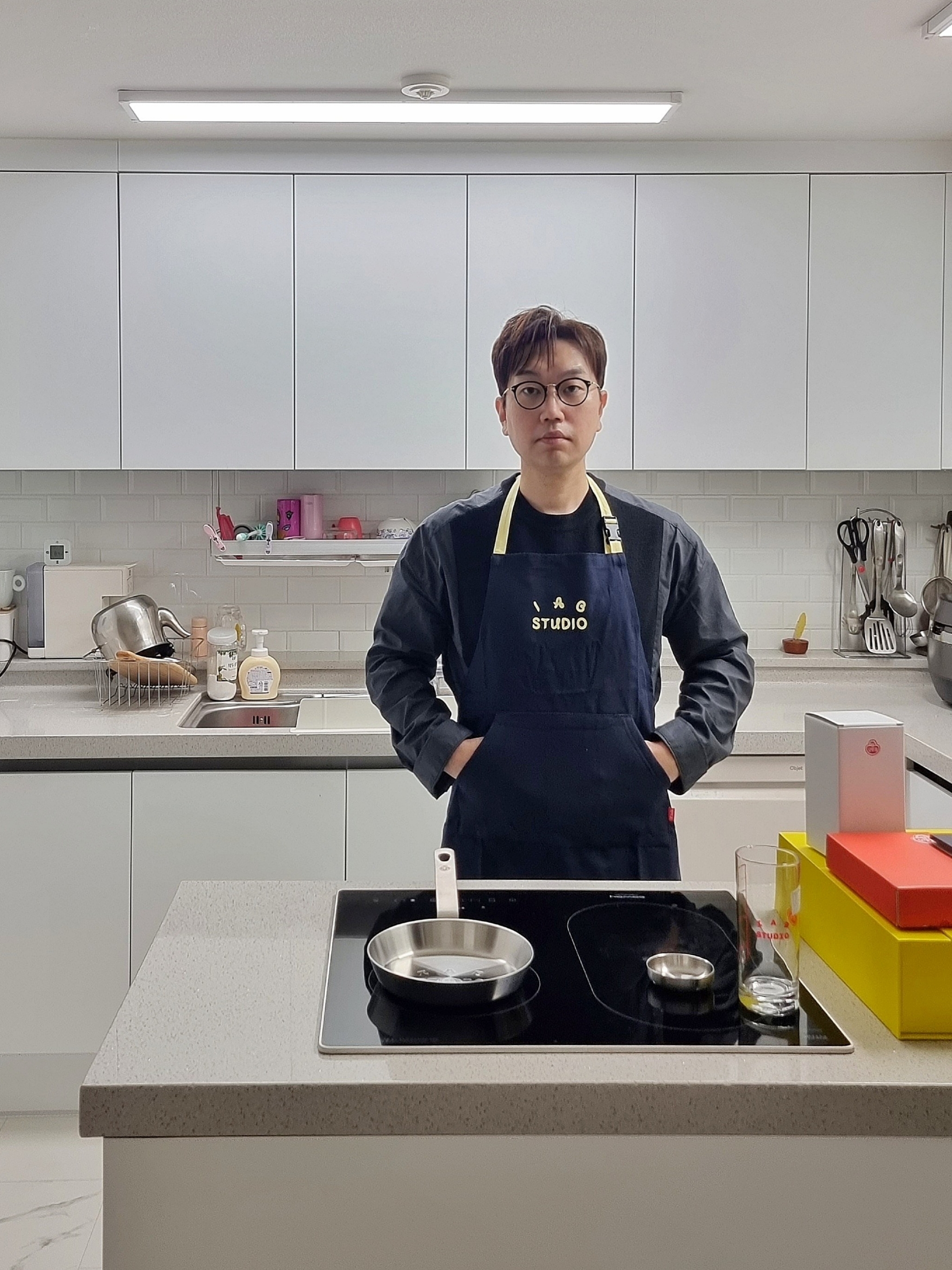IAB Studio x Ottogi Mayonnaise 50th Anniversary Cooking Kit (Without Mini Mayonnaise) 착용 스타일 - 1