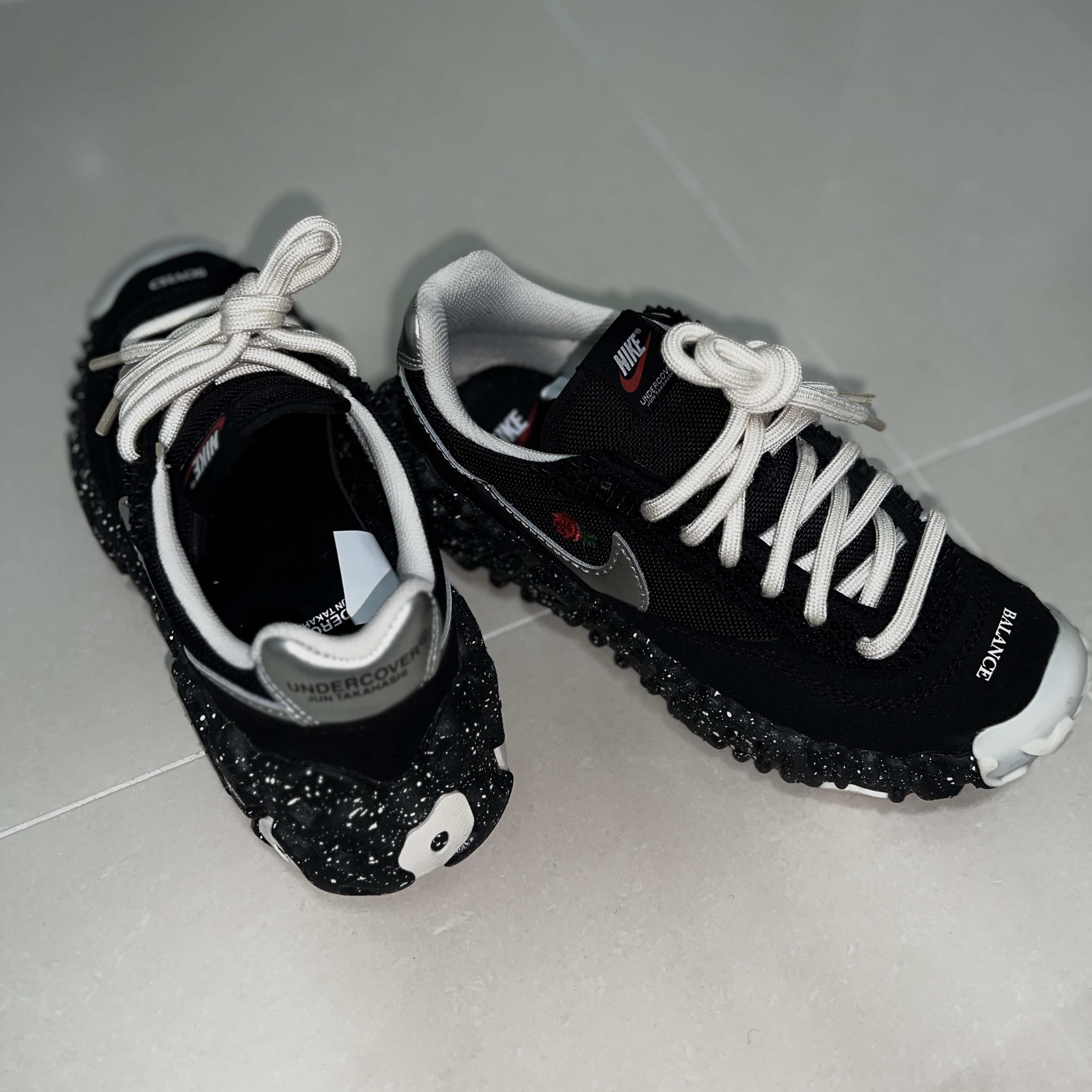Nike x Undercover Overbreak SP Black 착용 스타일 - 2