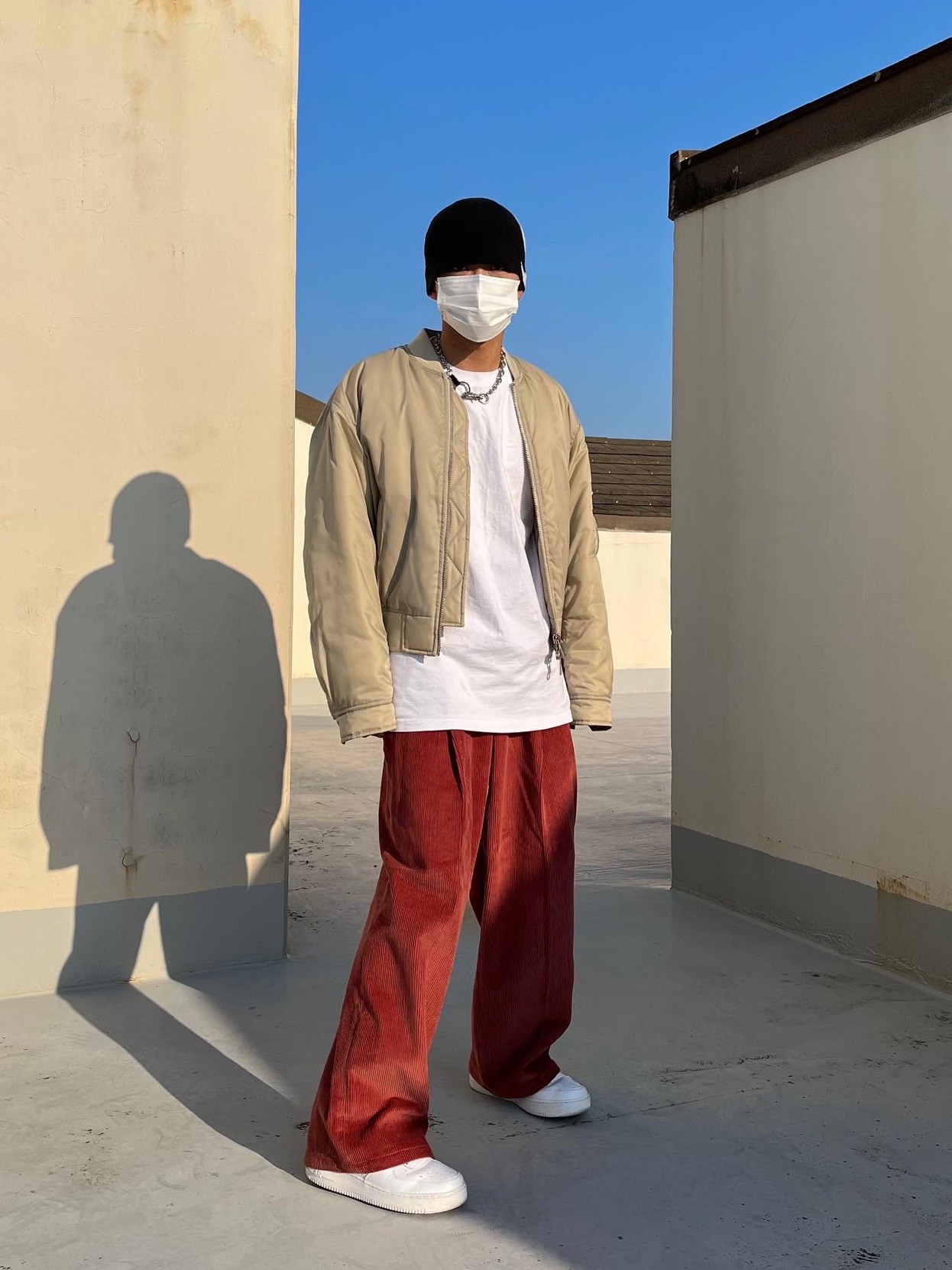 Our Legacy Ladon Brass Keychain Matte Nickel, Nike Air Force 1 '07 Low White 착용 스타일