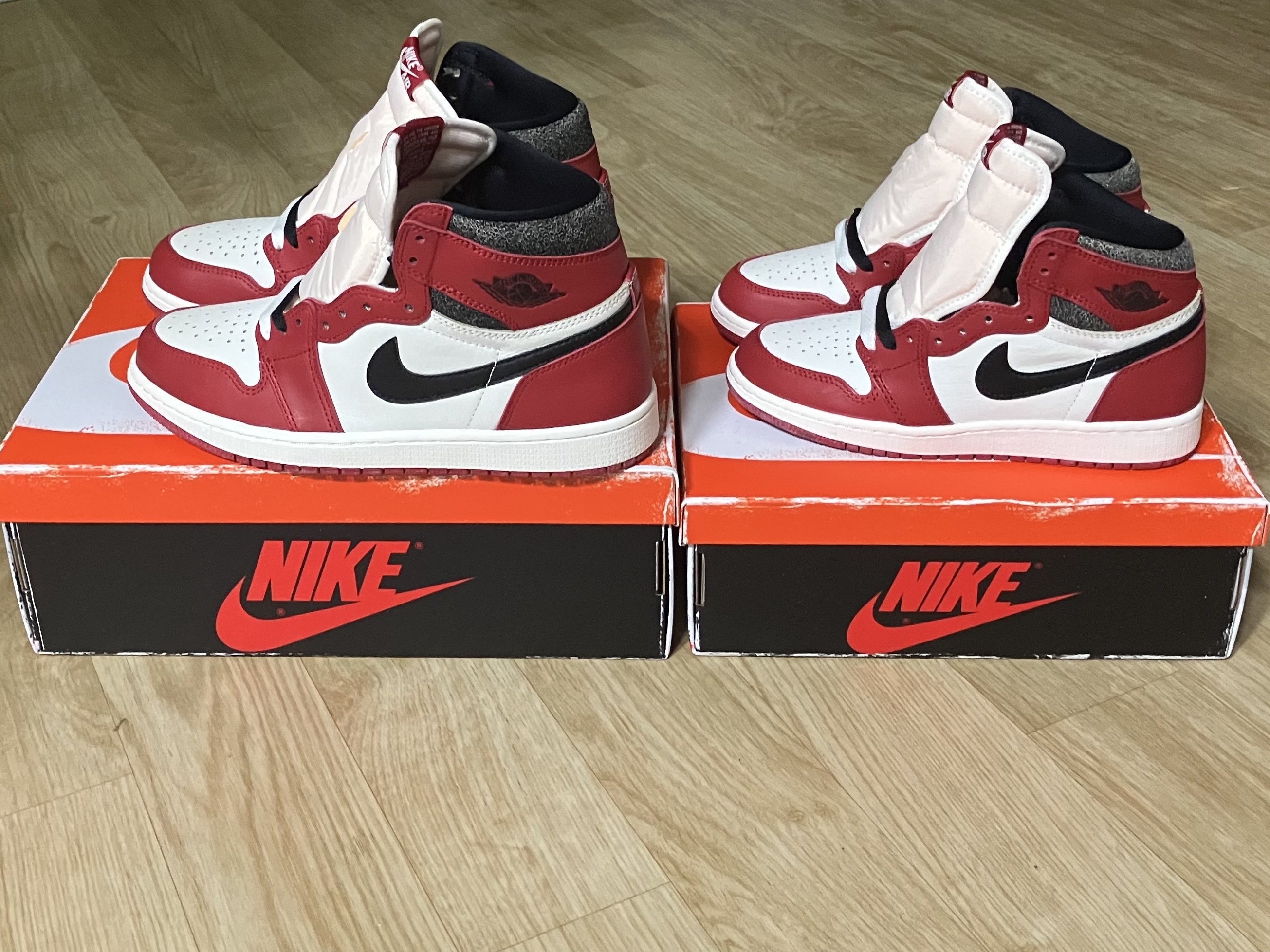 Jordan 1 Retro High OG Chicago 2022, (GS) Jordan 1 Retro High OG Chicago 2022 착용 스타일