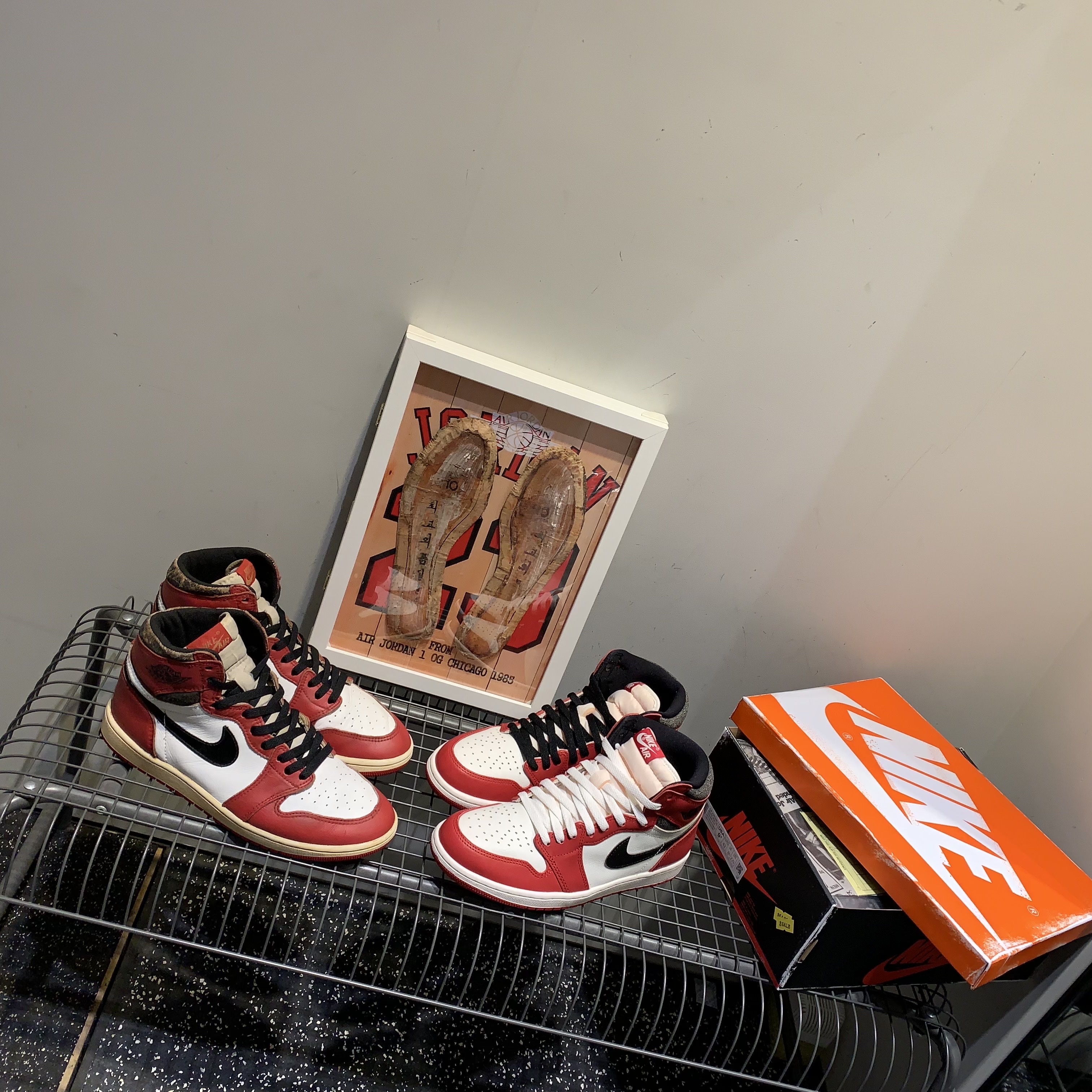 Jordan 1 OG Chicago 1985, Jordan 1 Retro High OG Chicago 2022 착용 스타일 - 3