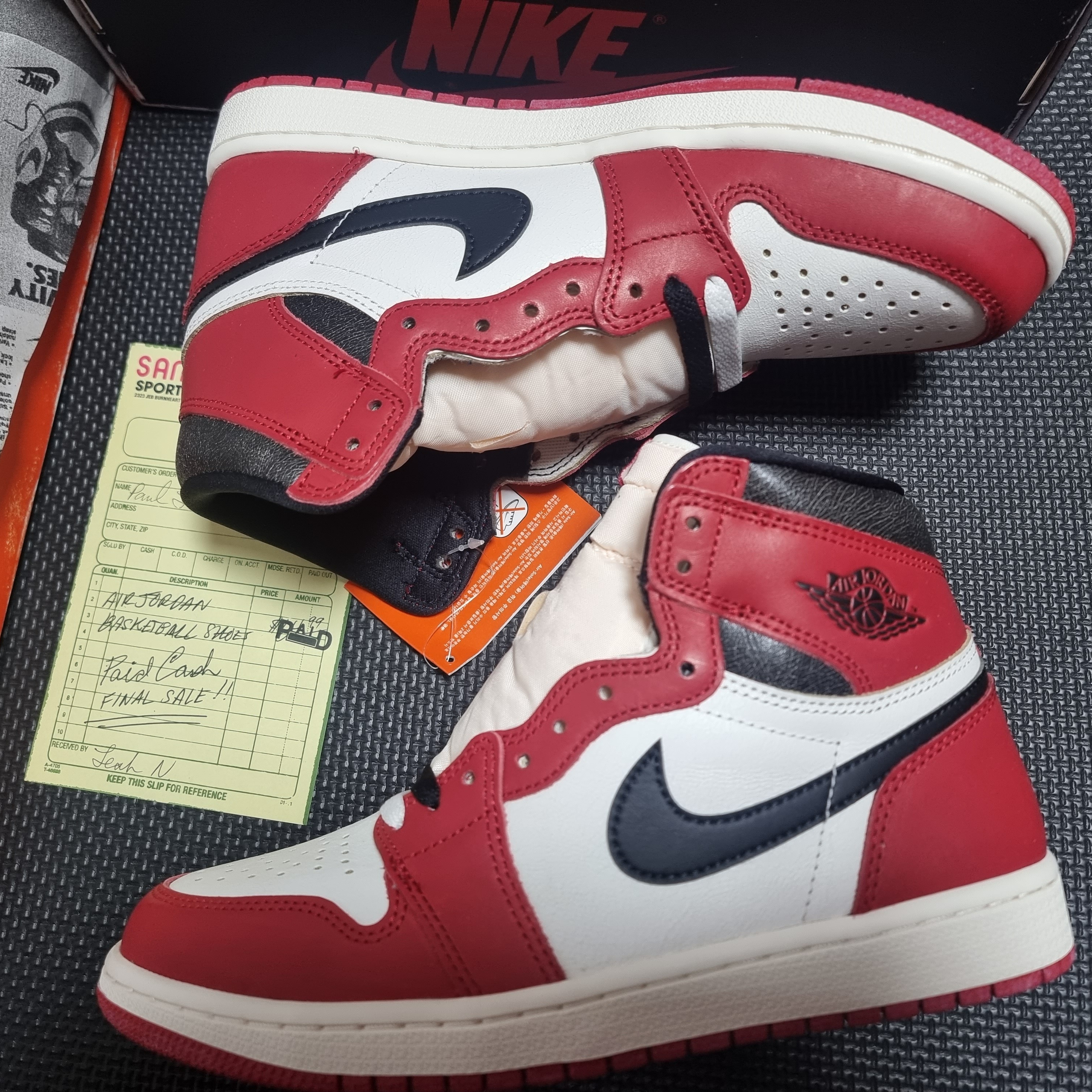 Jordan 1 Retro High OG Chicago 2022 착용 스타일 - 4