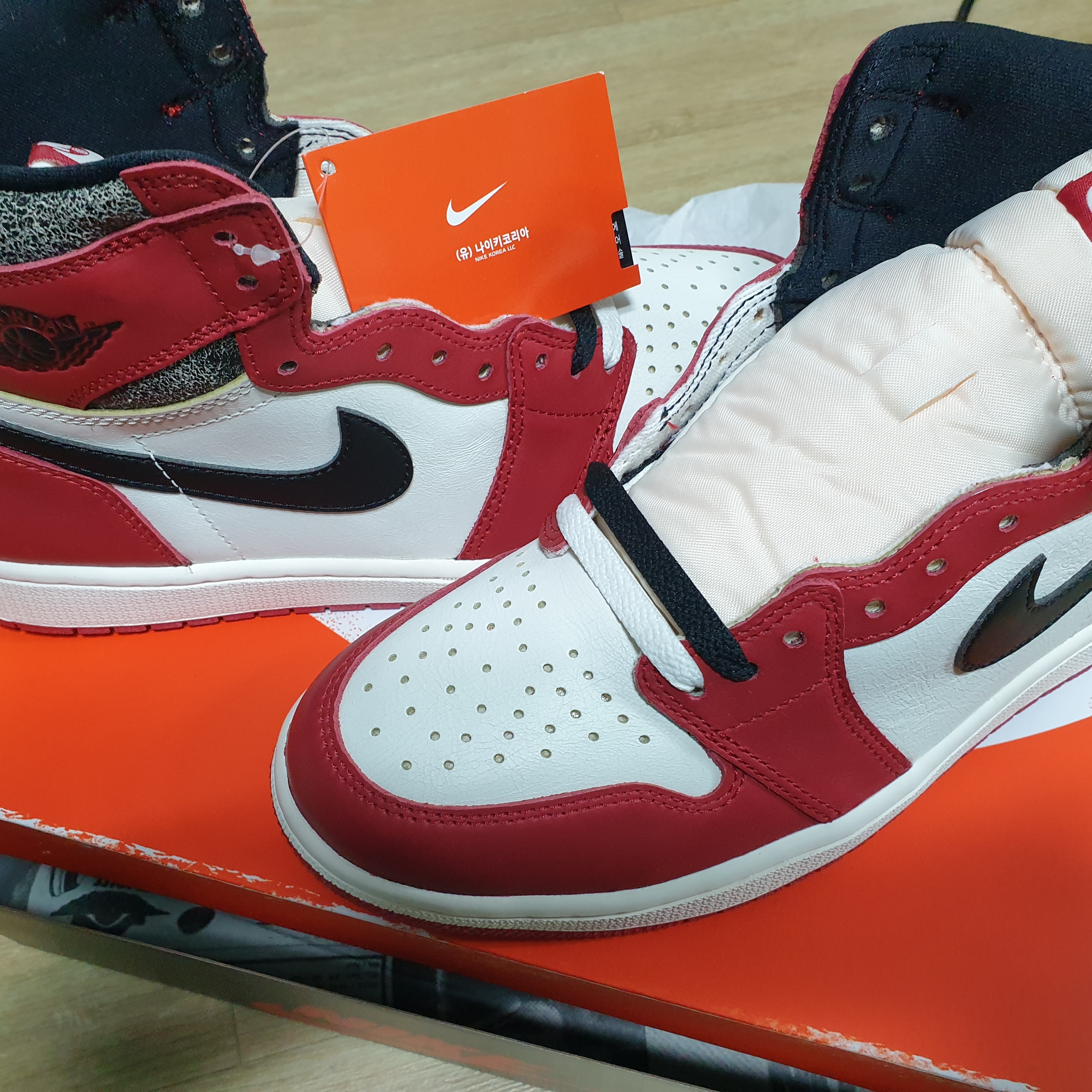 Jordan 1 Retro High OG Chicago 2022 착용 스타일 - 4
