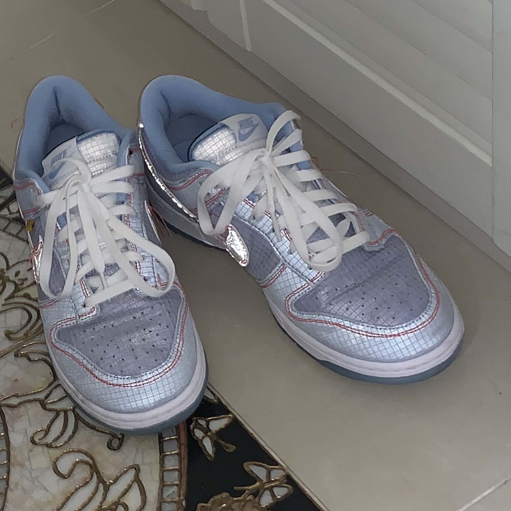 Nike x Union Dunk Low Passport Pack Argon 착용 스타일