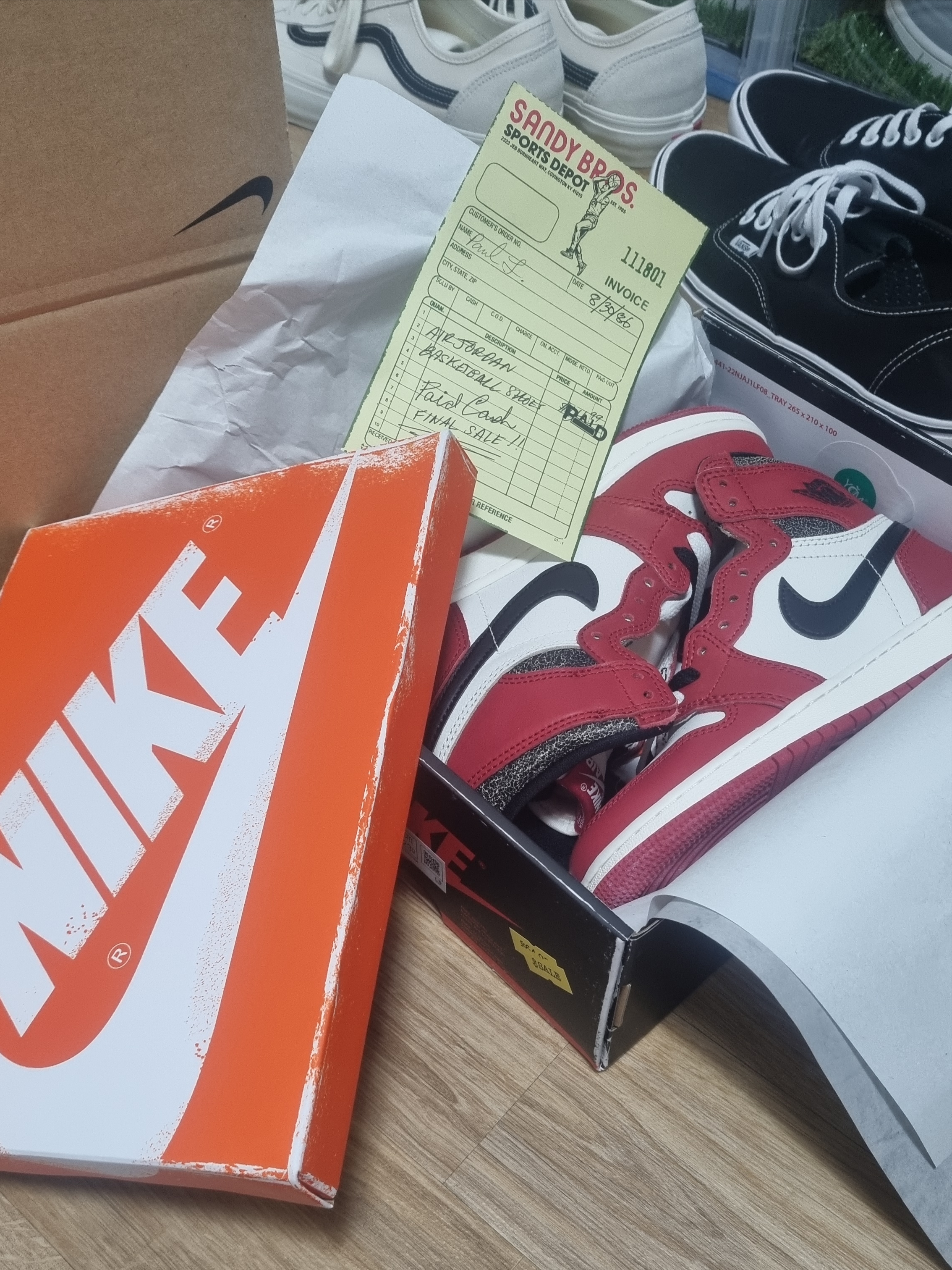 (GS) Jordan 1 Retro High OG Chicago 2022 착용 스타일
