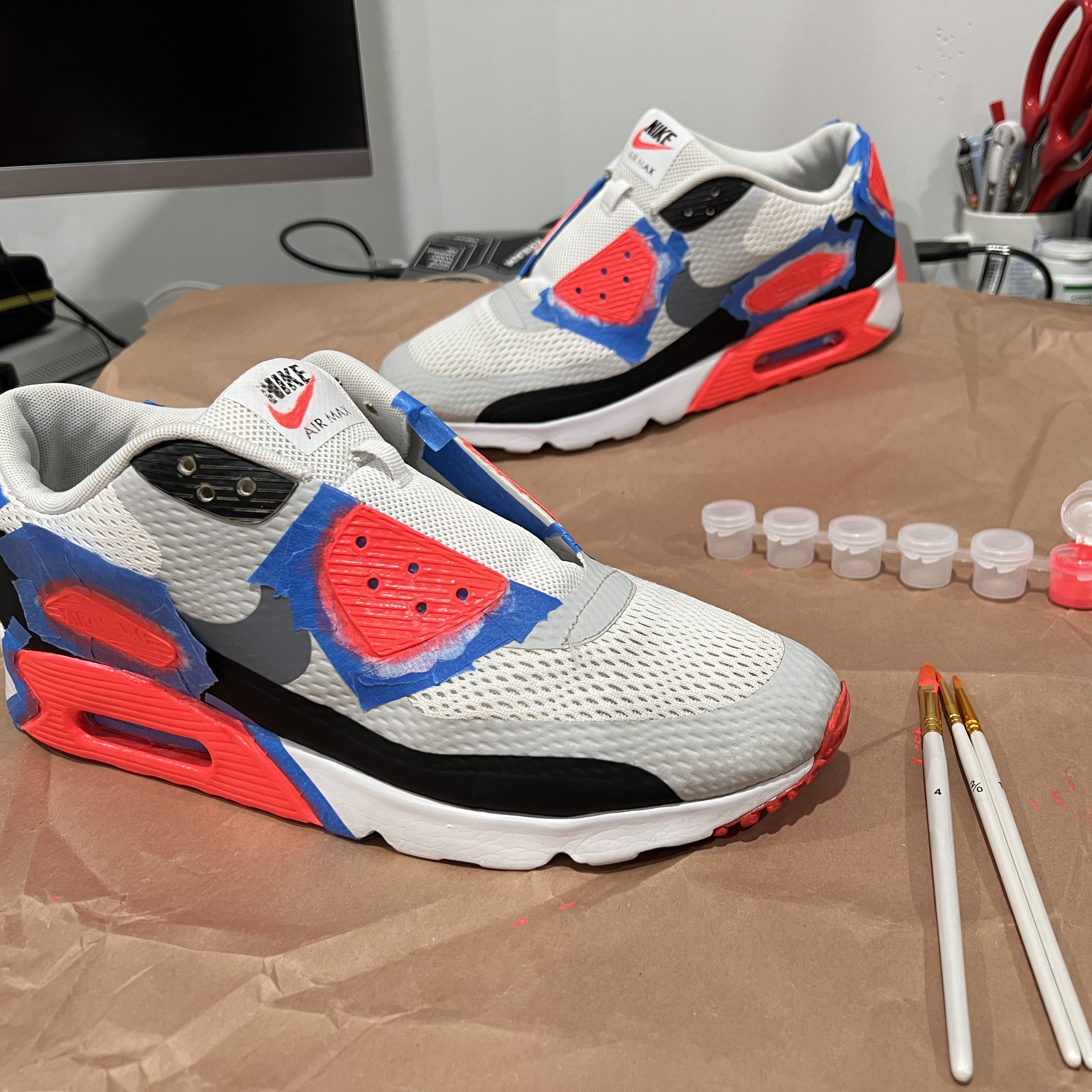 Nike Air Max 90 Infrared Ultra Essential 2015 착용 스타일 - 5
