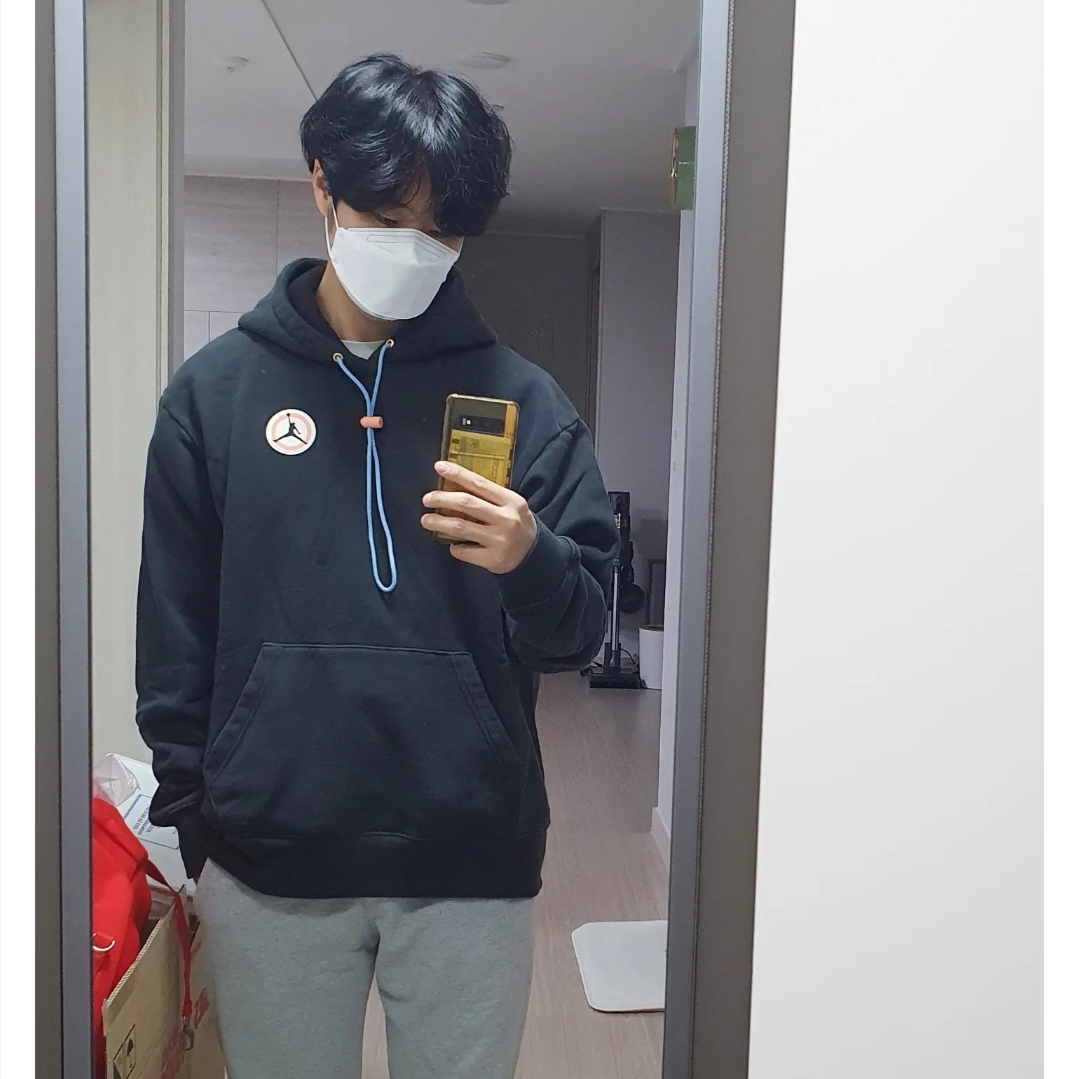 Jordan x DJ Khaled Hoodie Off Noir - Asia 착용 스타일 - 1
