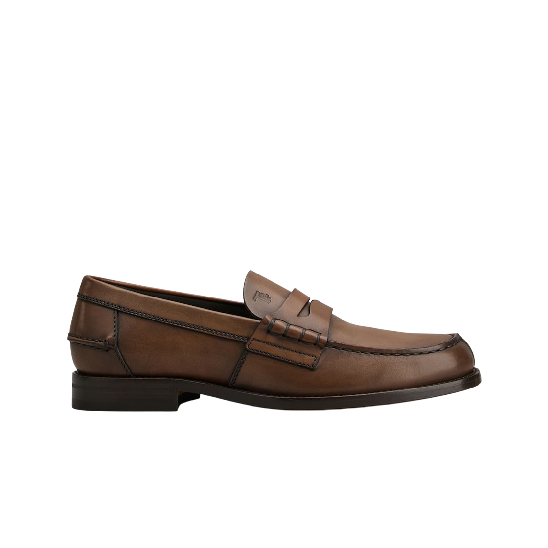 XXM26C0CO50D9CS801 Tod's Leather Loafers Brown - 대표 이미지 #1